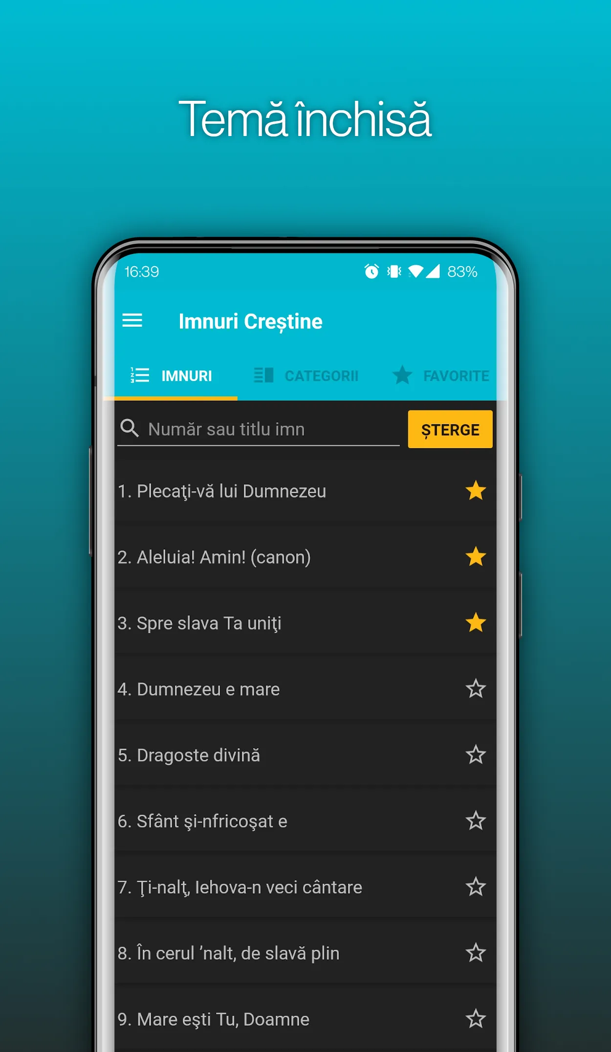 Imnuri Creștine AZȘ | Indus Appstore | Screenshot