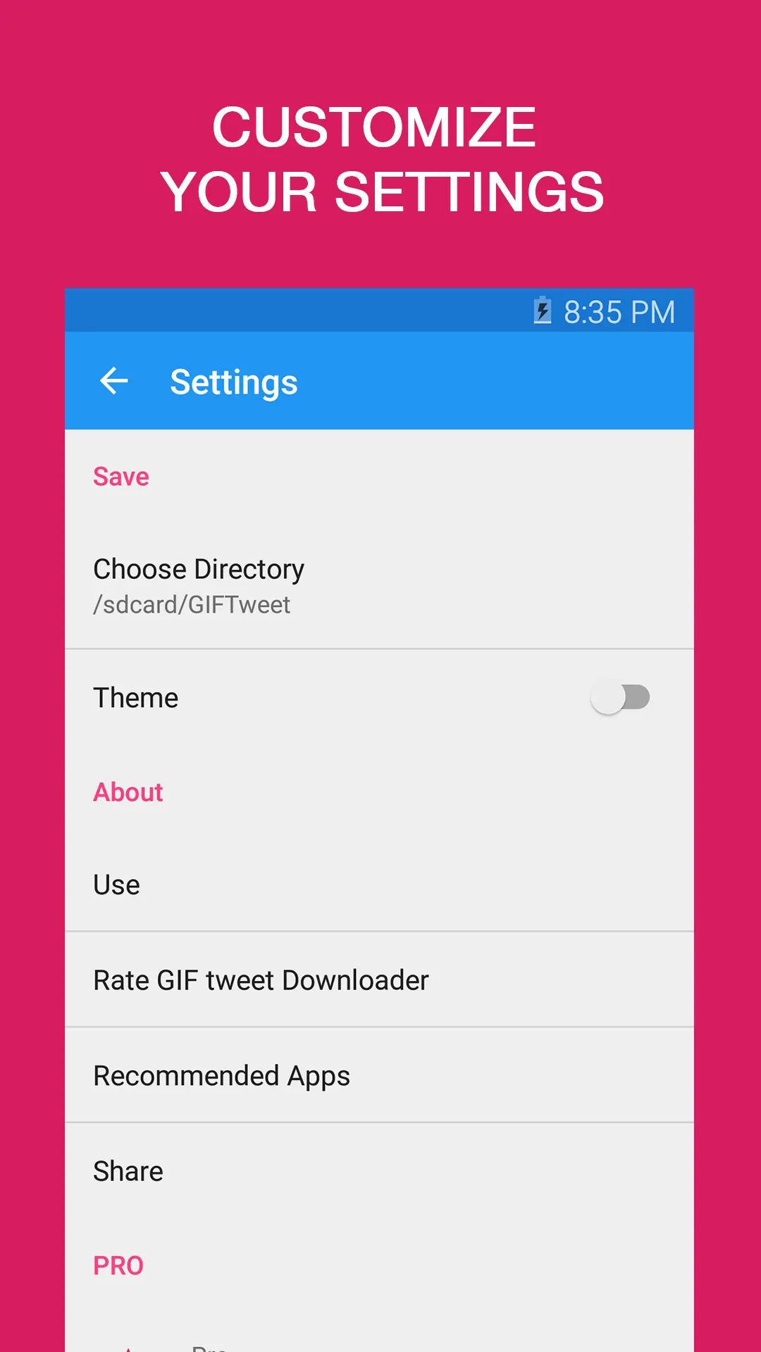 GIF | Video | Tweet Downloader | Indus Appstore | Screenshot