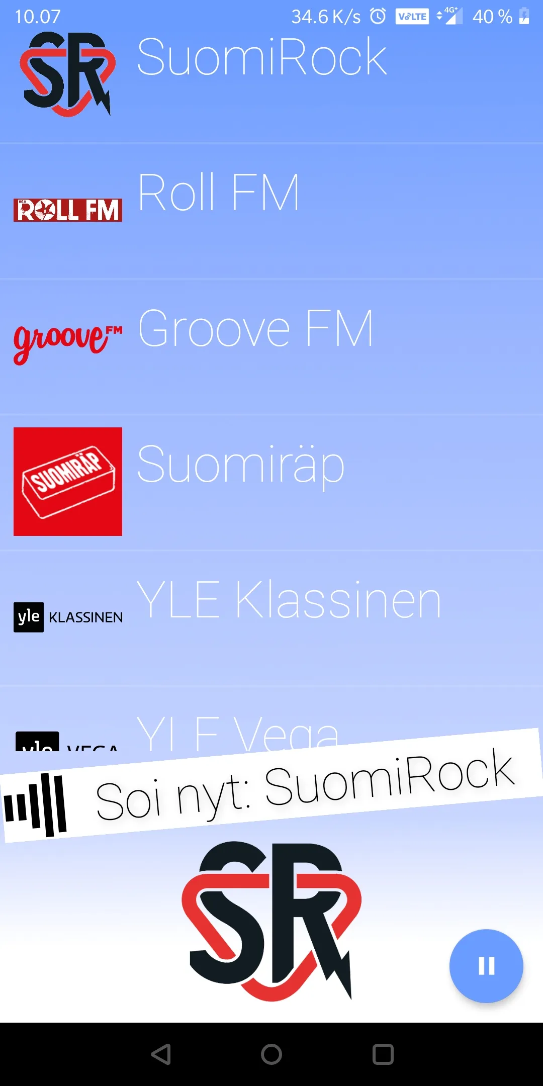 Radiosoitin | Indus Appstore | Screenshot