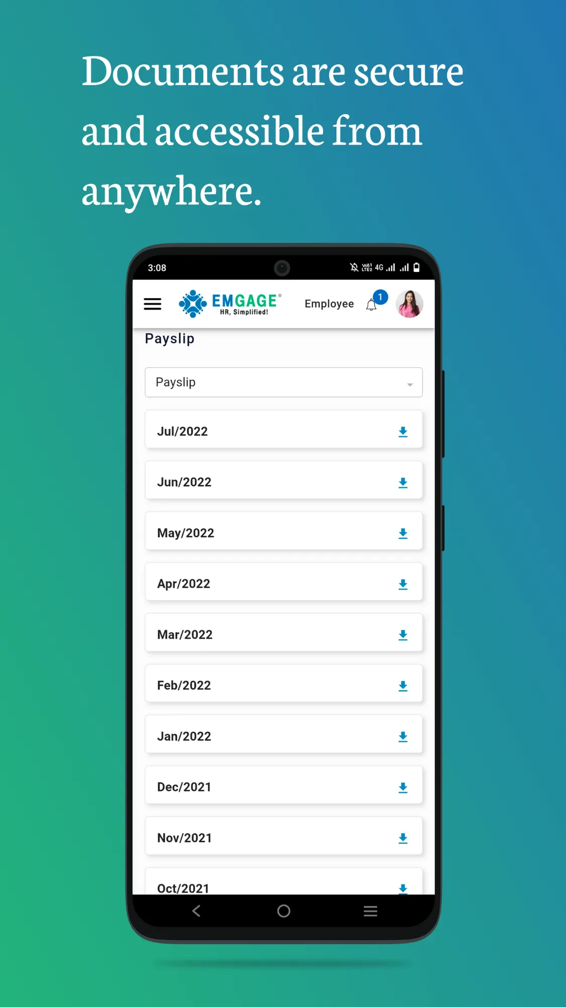 Emgage HRMS | Indus Appstore | Screenshot