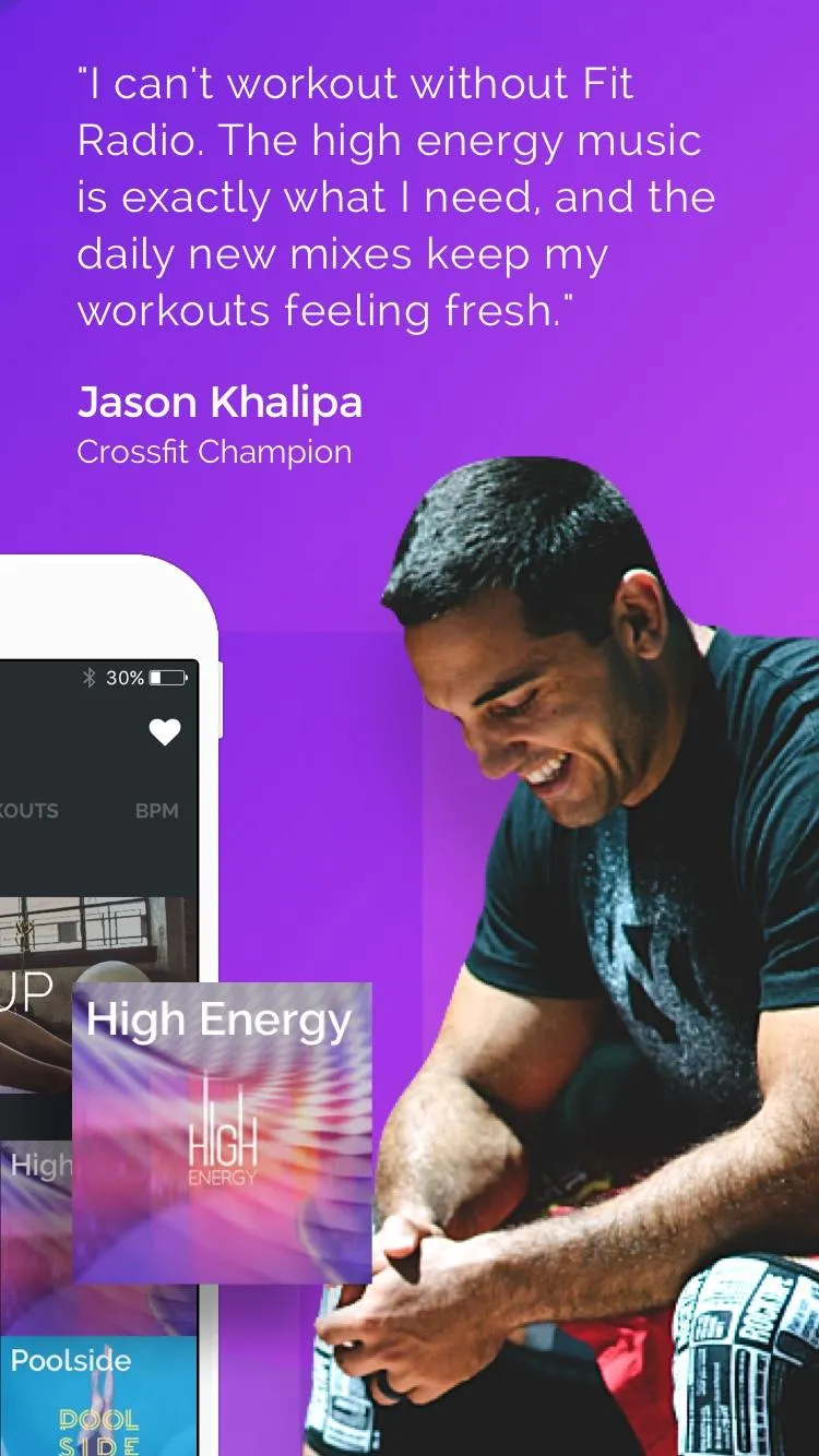 Fit Radio: Train Inspired | Indus Appstore | Screenshot