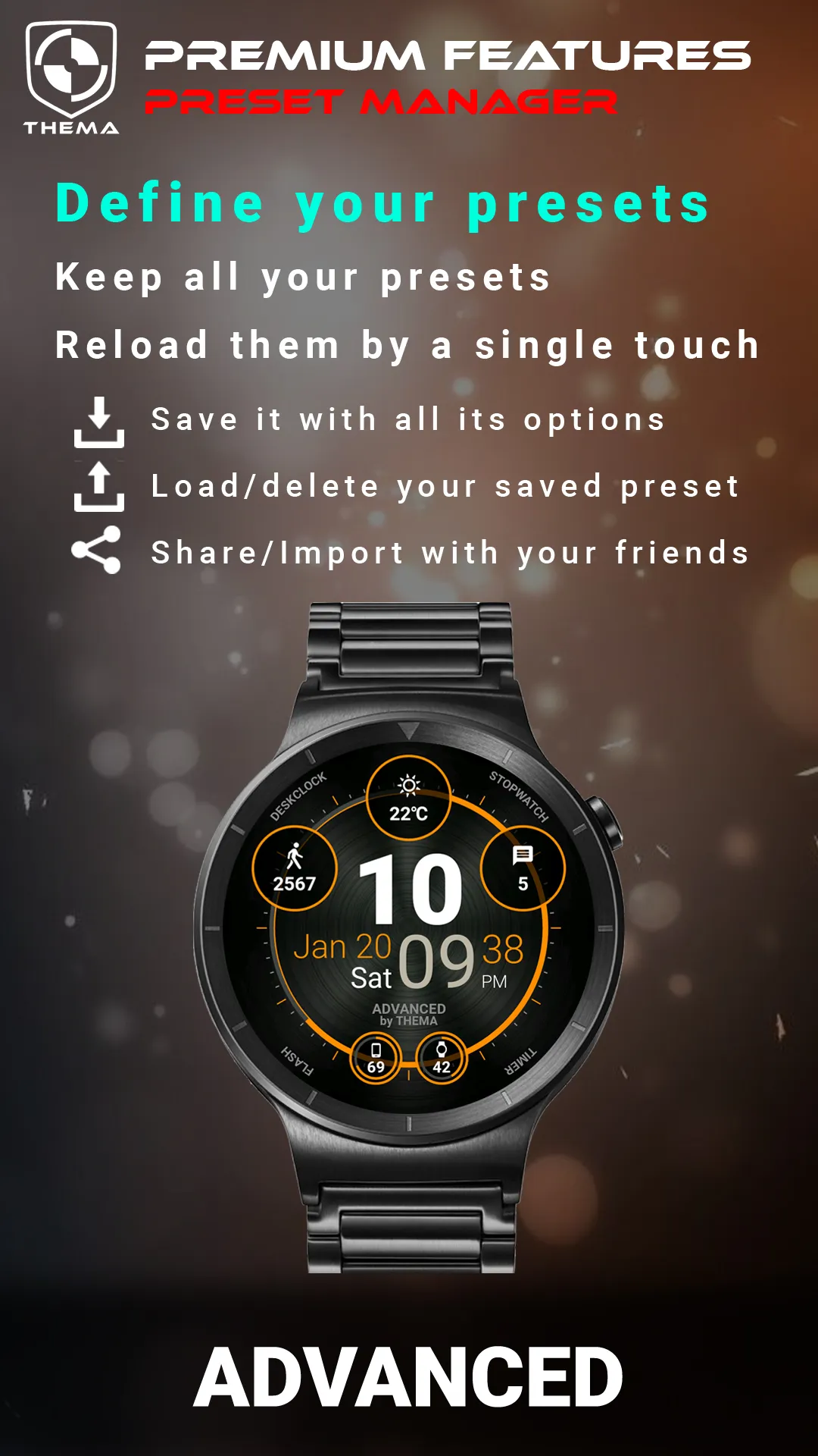 Advanced Watch Face | Indus Appstore | Screenshot