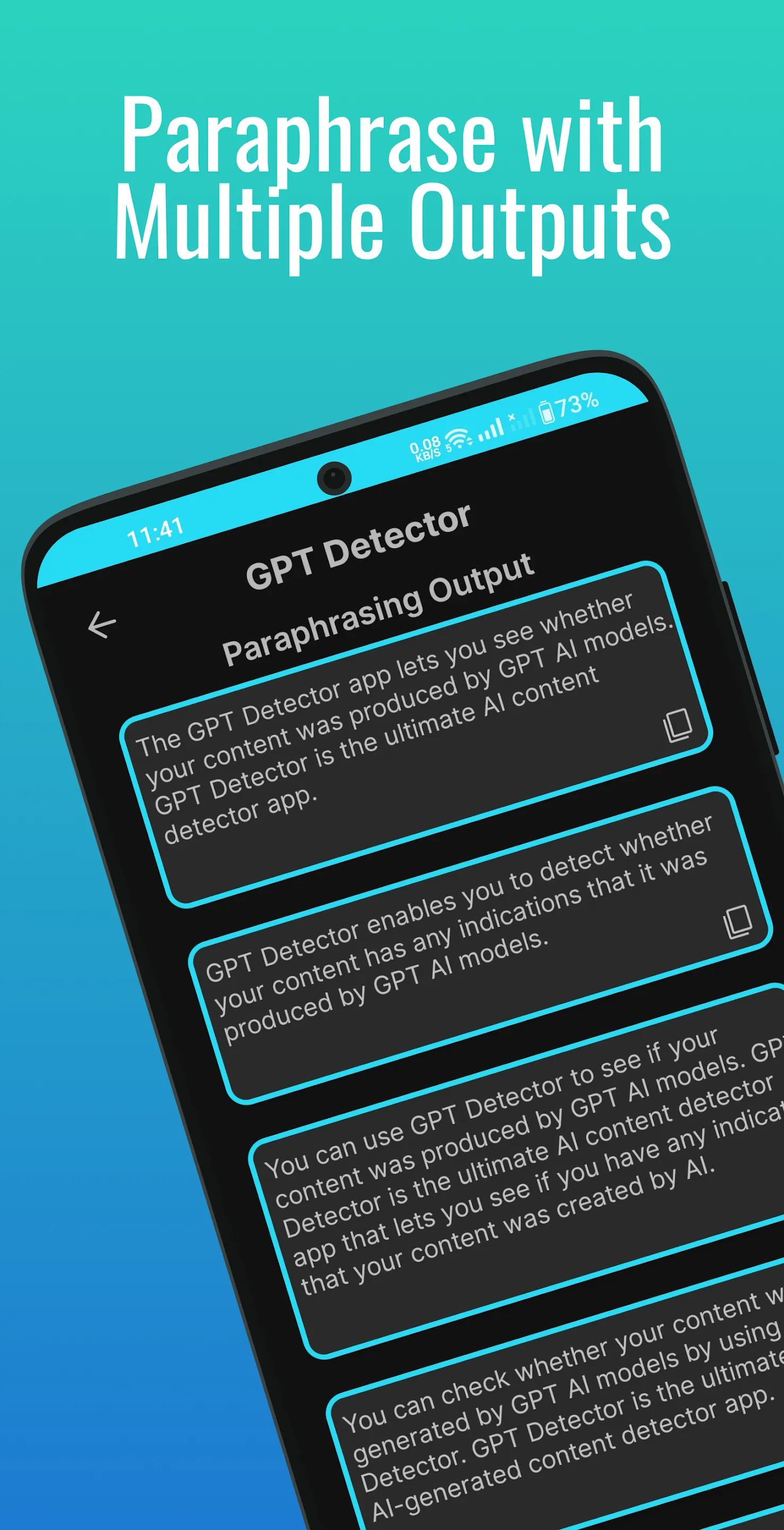 GPT Detector - Check AI Text | Indus Appstore | Screenshot