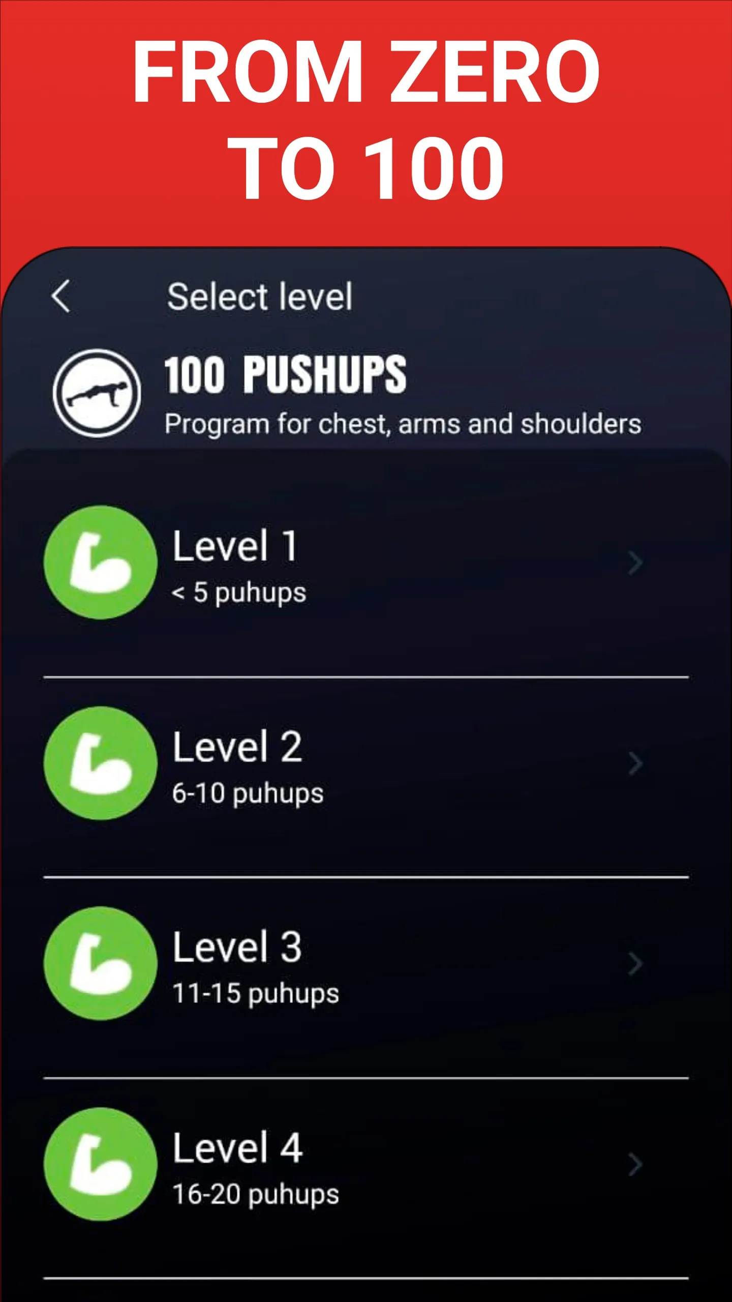 100 Push-ups BeStronger | Indus Appstore | Screenshot