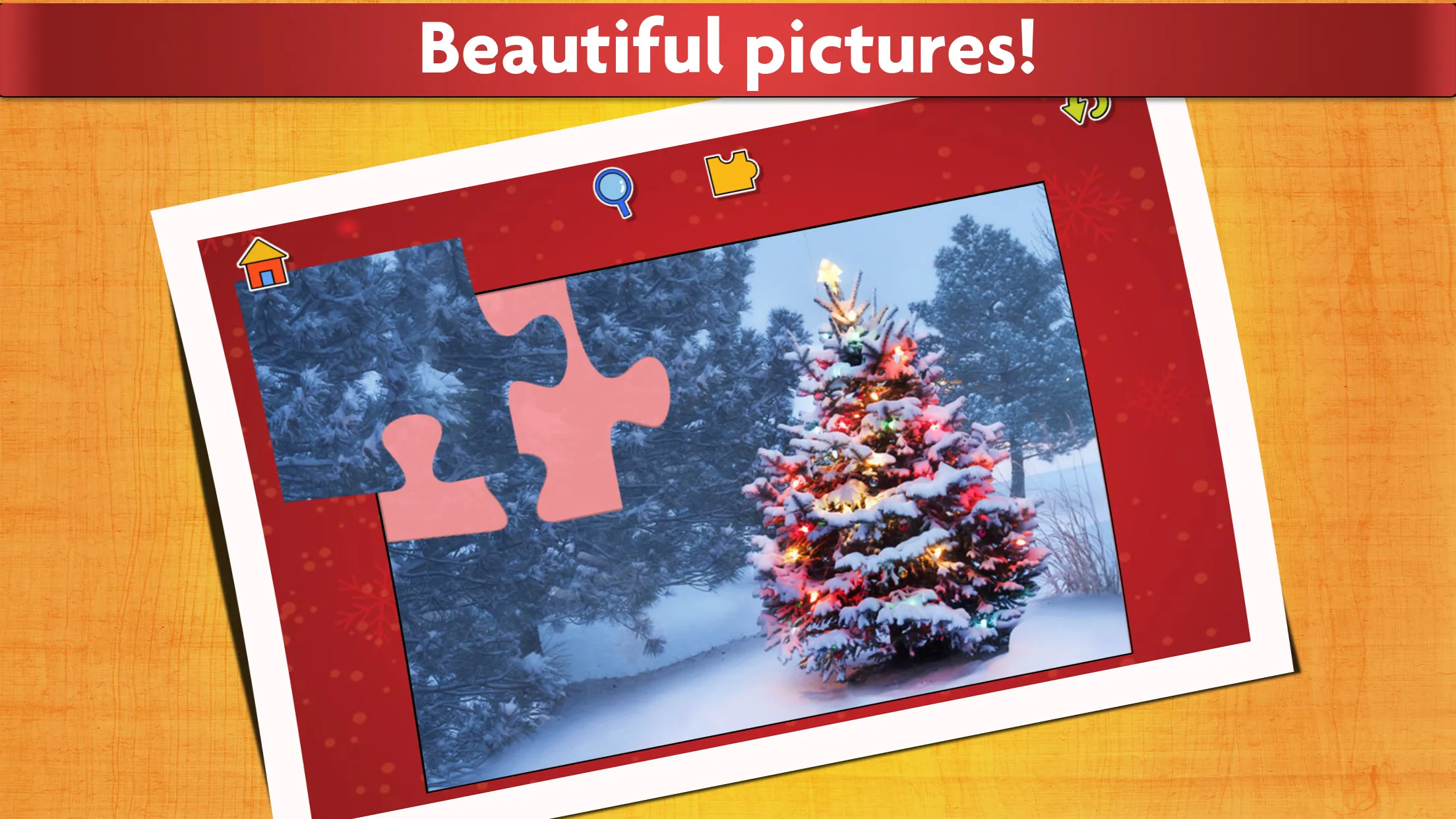 Christmas Jigsaw Puzzles Game | Indus Appstore | Screenshot