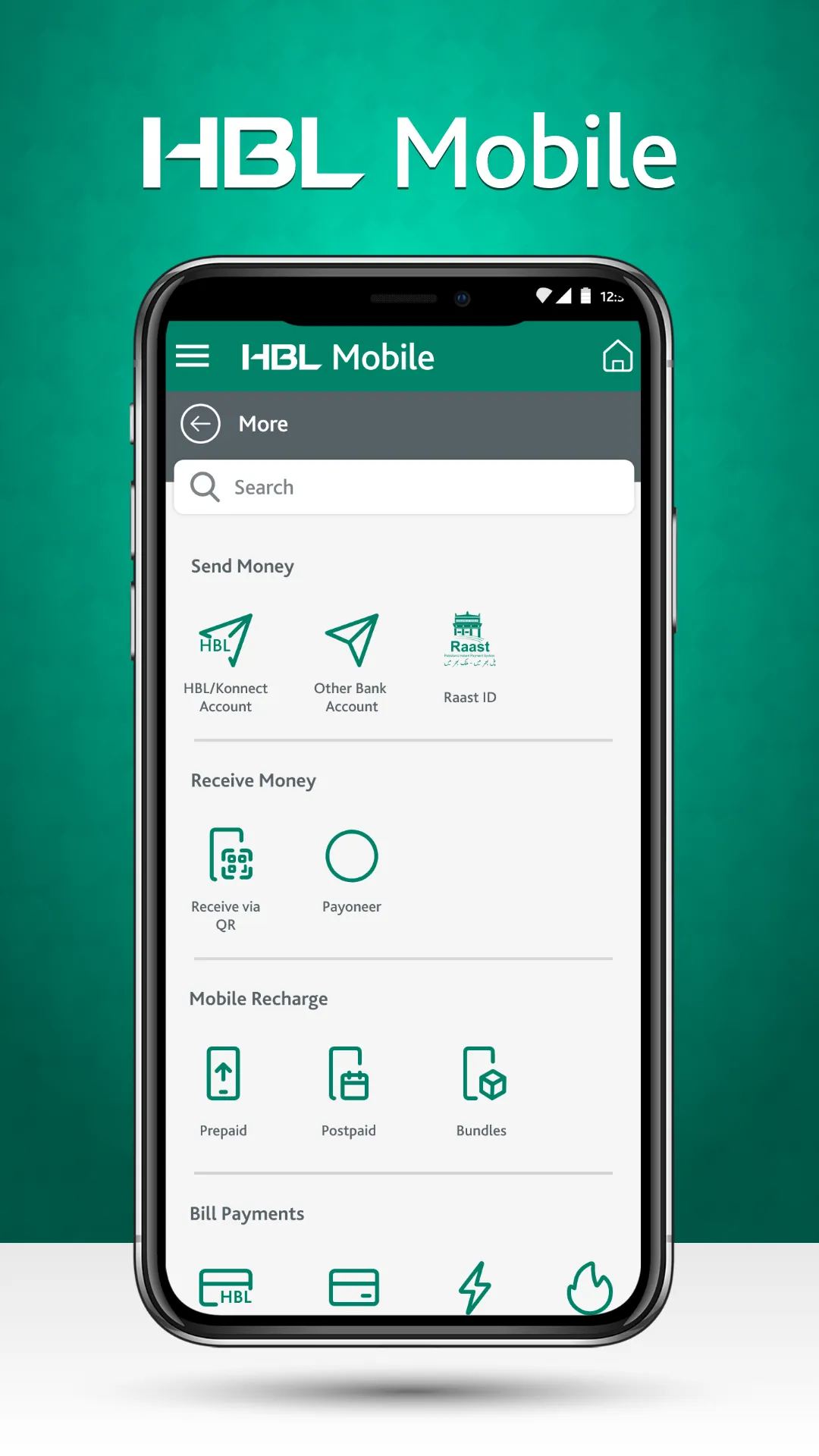 HBL Mobile | Indus Appstore | Screenshot