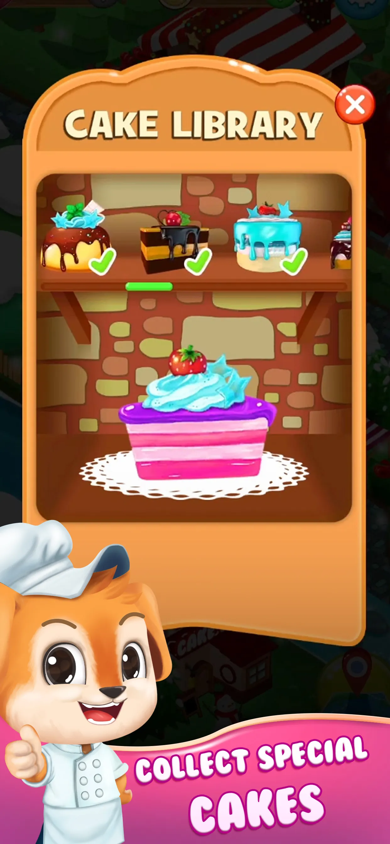 Cake Crush Link Match 3 Puzzle | Indus Appstore | Screenshot