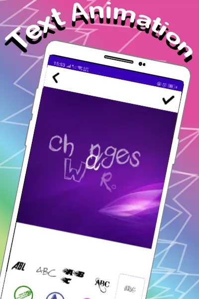 Text Animation Video Maker | Indus Appstore | Screenshot