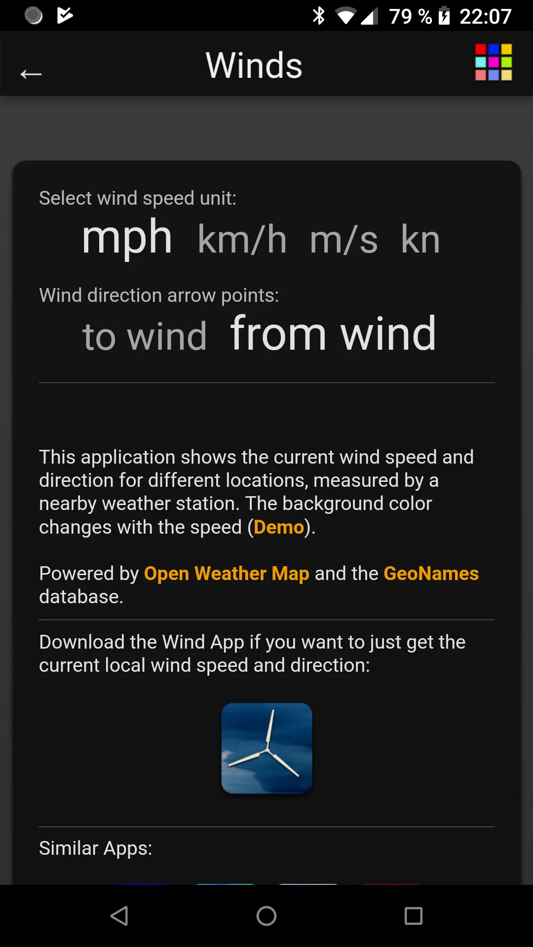 Winds | Indus Appstore | Screenshot