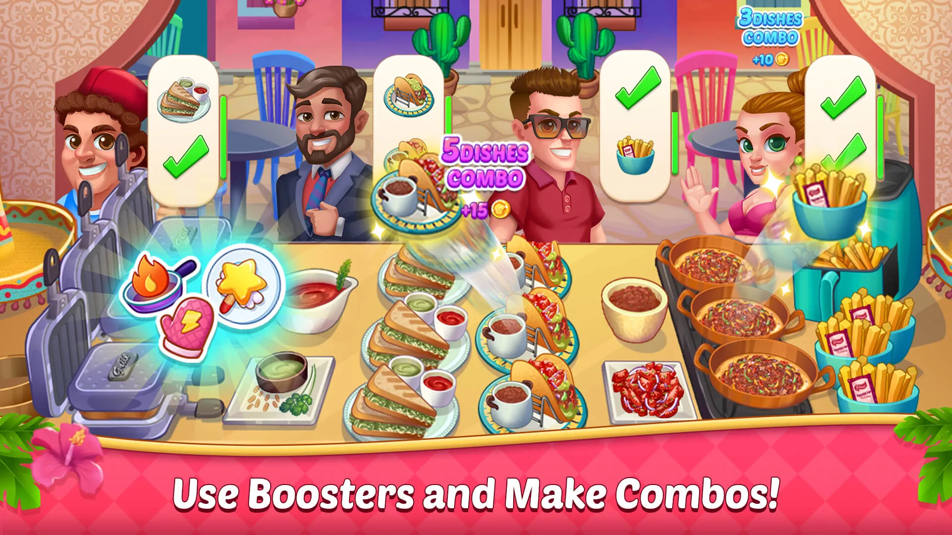 Kitchen Crush : Cooking Games | Indus Appstore | Screenshot