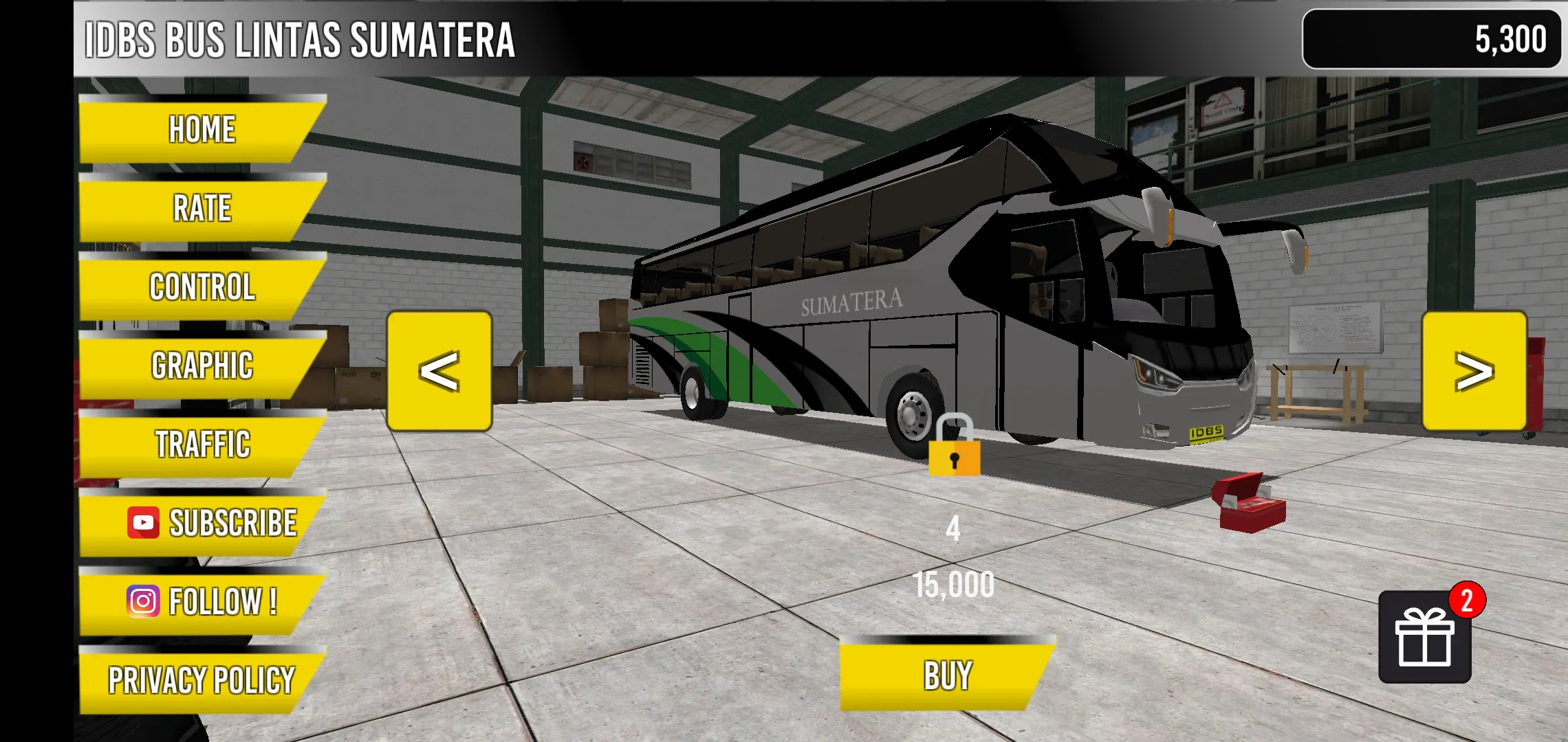 IDBS Simulator Bus Sumatera | Indus Appstore | Screenshot