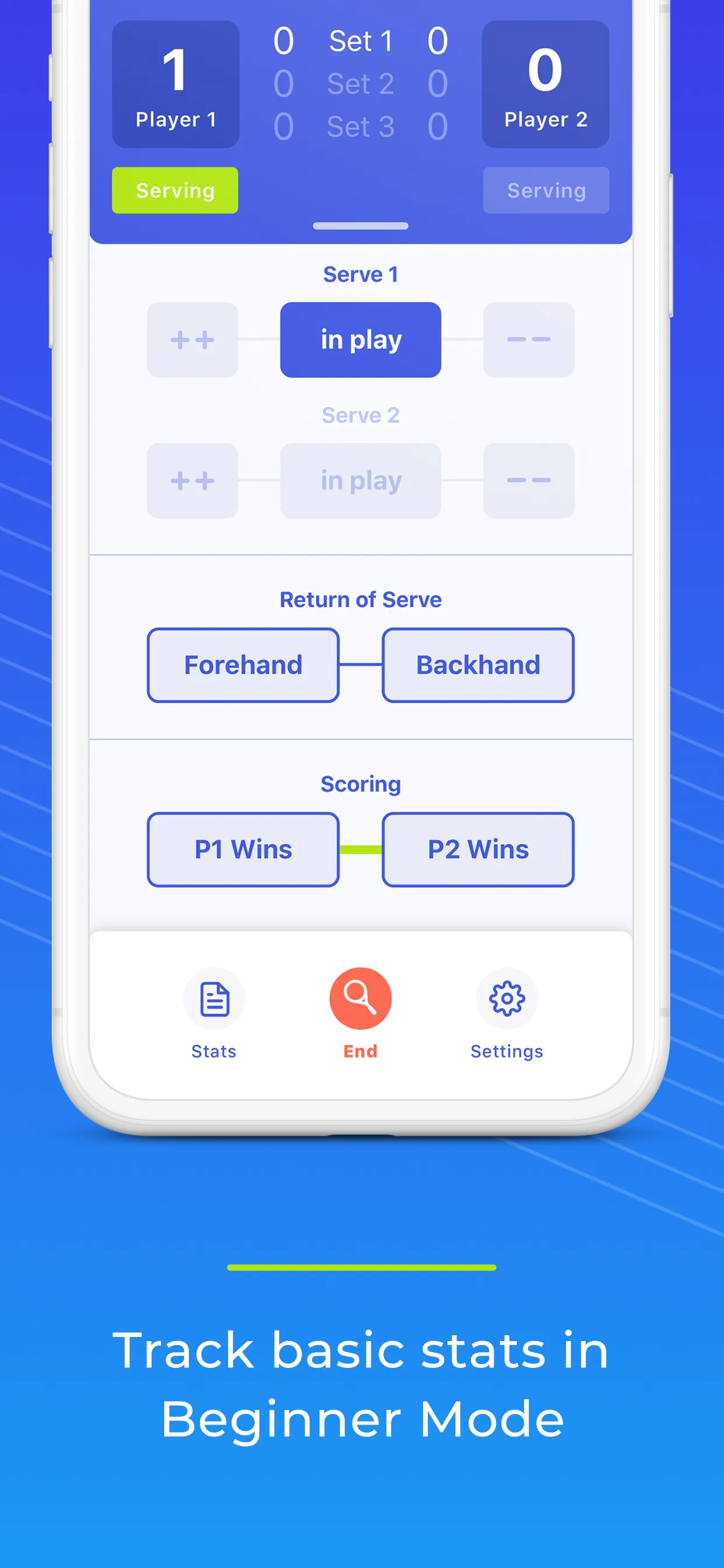 RacketStats Tennis | Indus Appstore | Screenshot