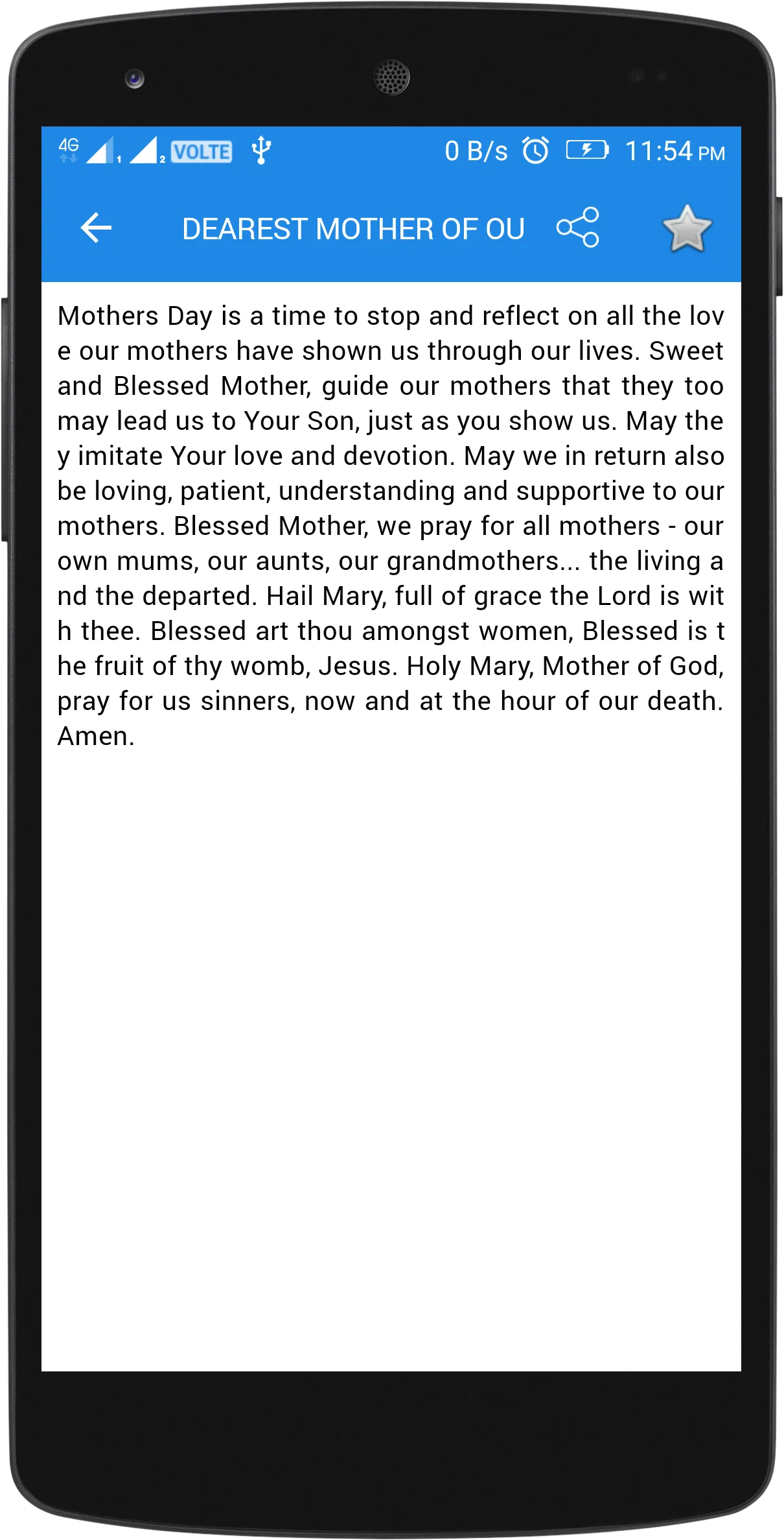 Prayers to Mary | Indus Appstore | Screenshot