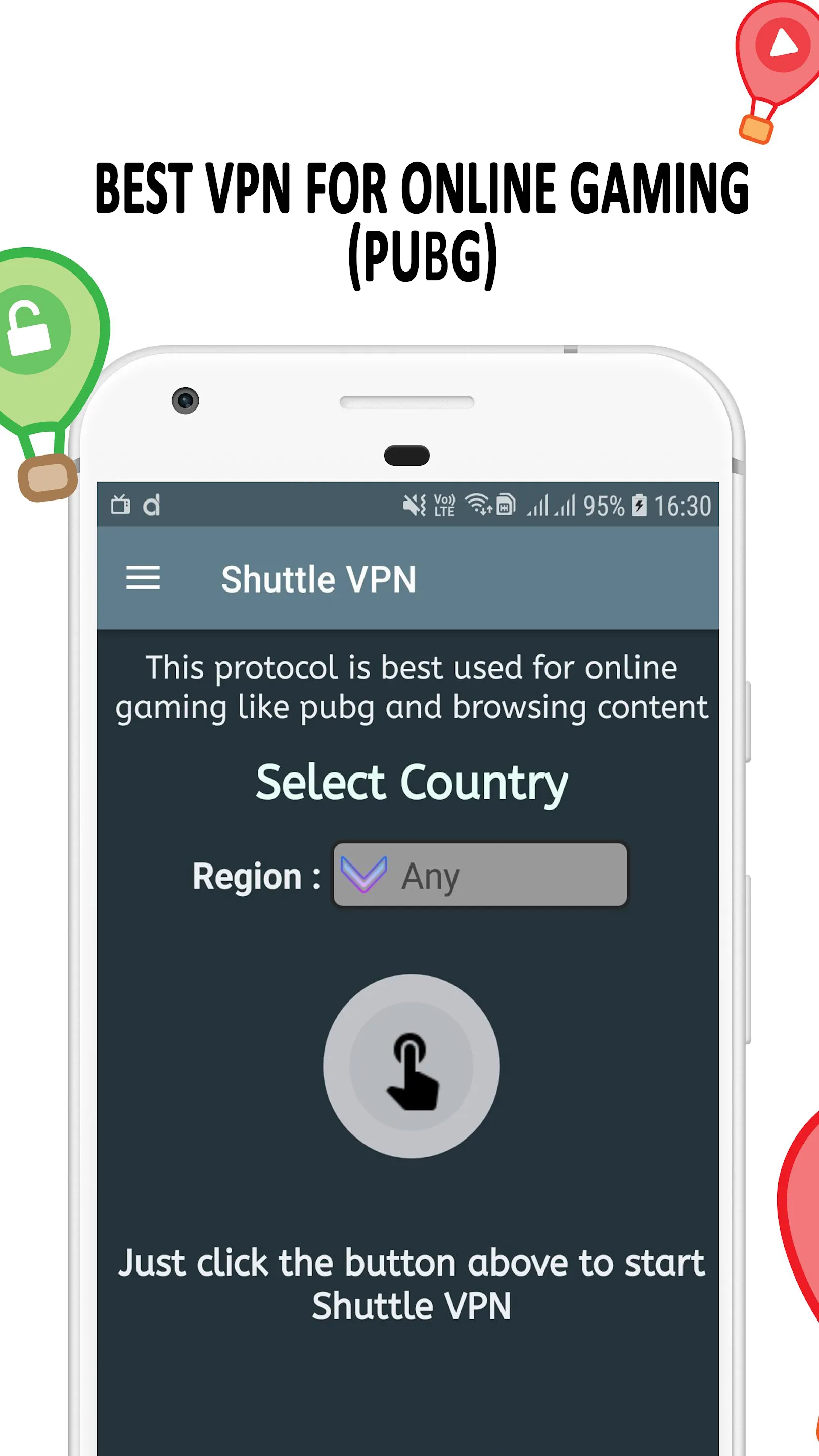 VPN Shuttle: Fast & Secure VPN | Indus Appstore | Screenshot