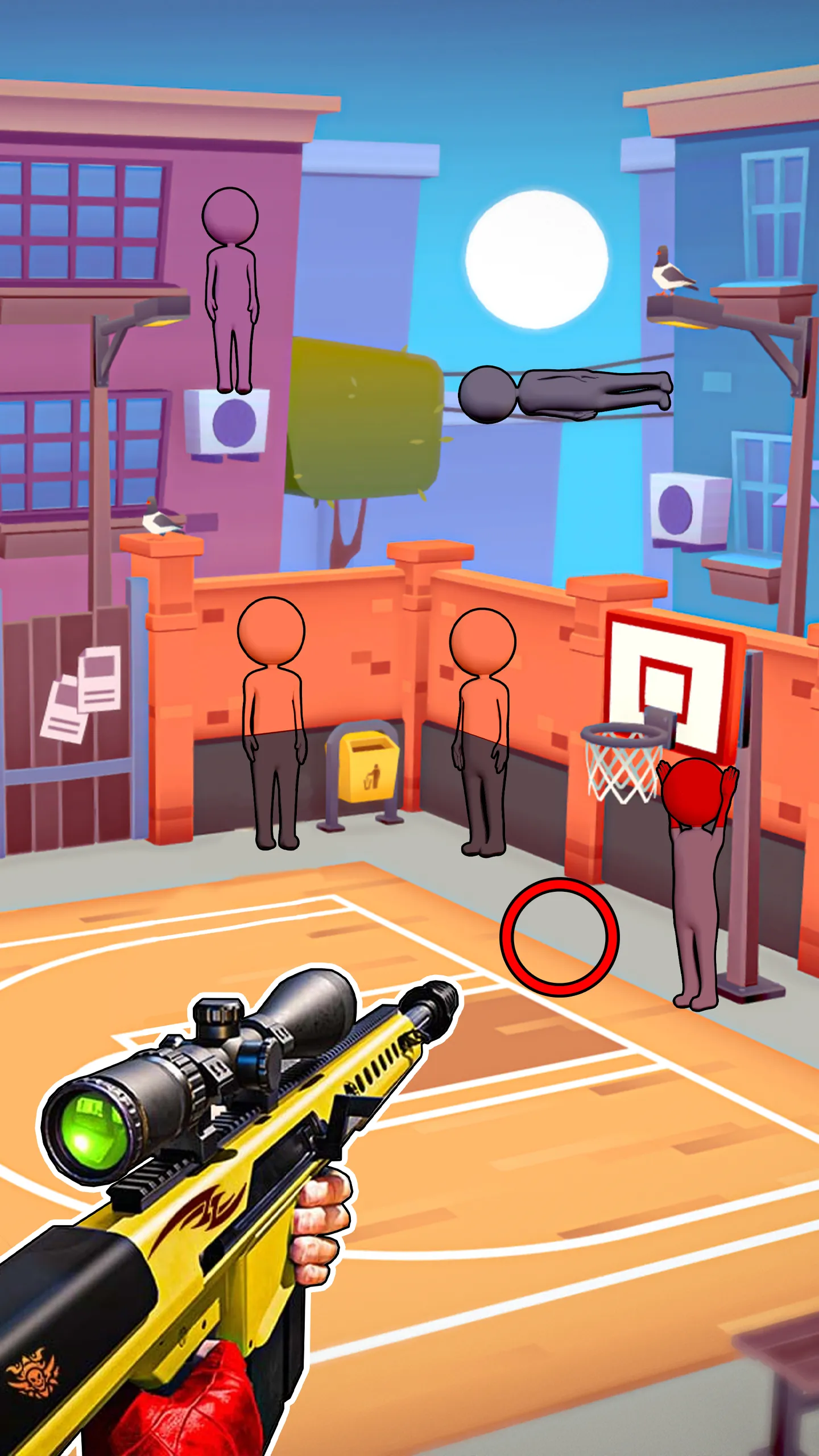 Silent Stickman Clash | Indus Appstore | Screenshot