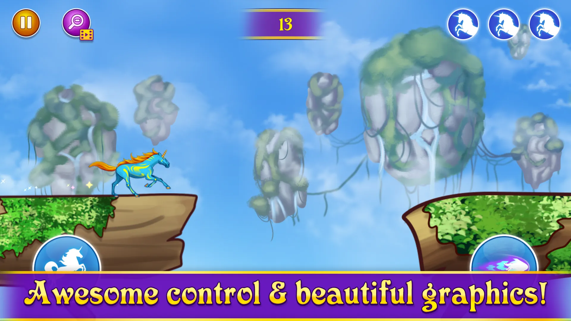 Rainbow Horse Run | Indus Appstore | Screenshot