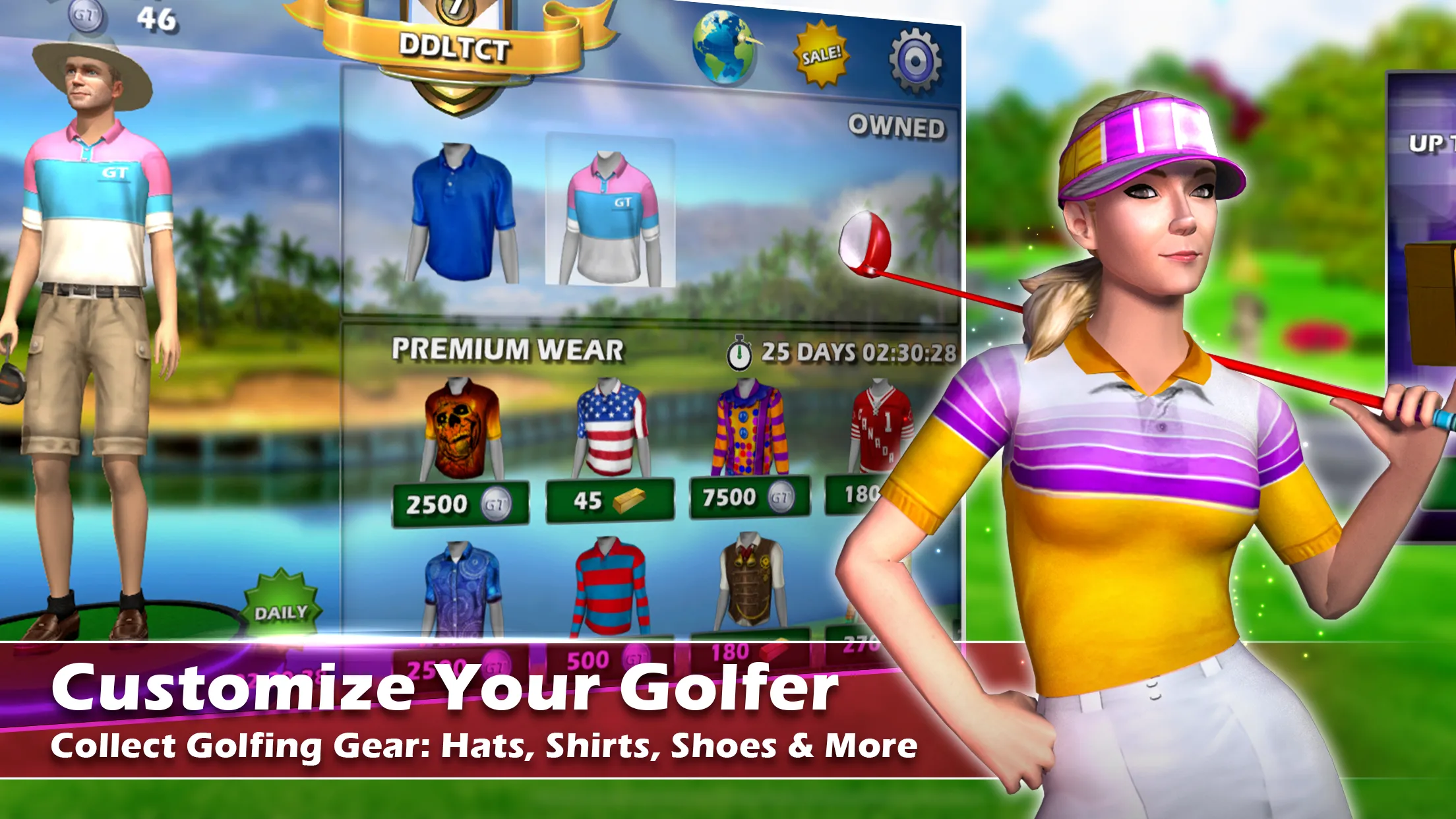 Golden Tee Golf: Online Games | Indus Appstore | Screenshot