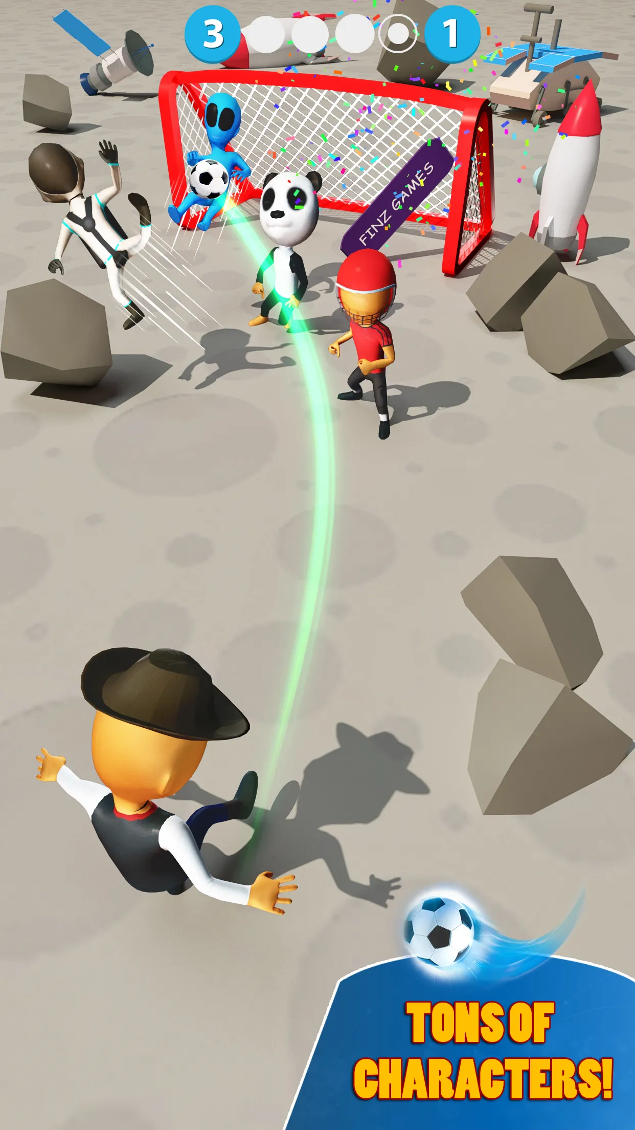 Banana Kicks: Football Games | Indus Appstore | Screenshot