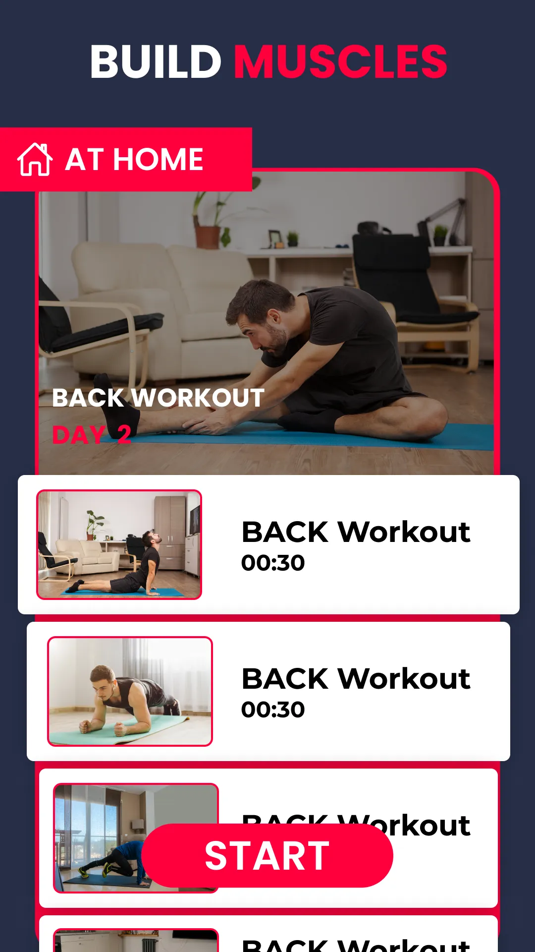 Back Workout – Back Exercise | Indus Appstore | Screenshot