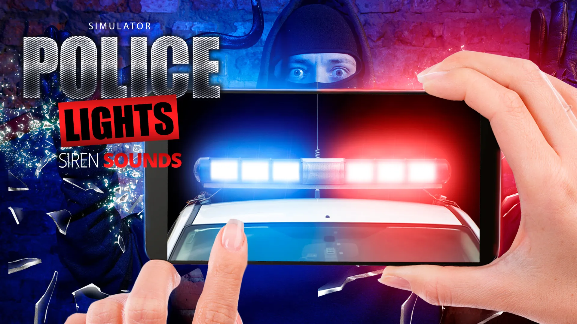 Siren police flasher sound | Indus Appstore | Screenshot