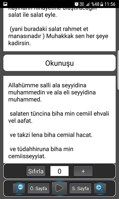 Zikirmatikli Salavatlar Dualar | Indus Appstore | Screenshot