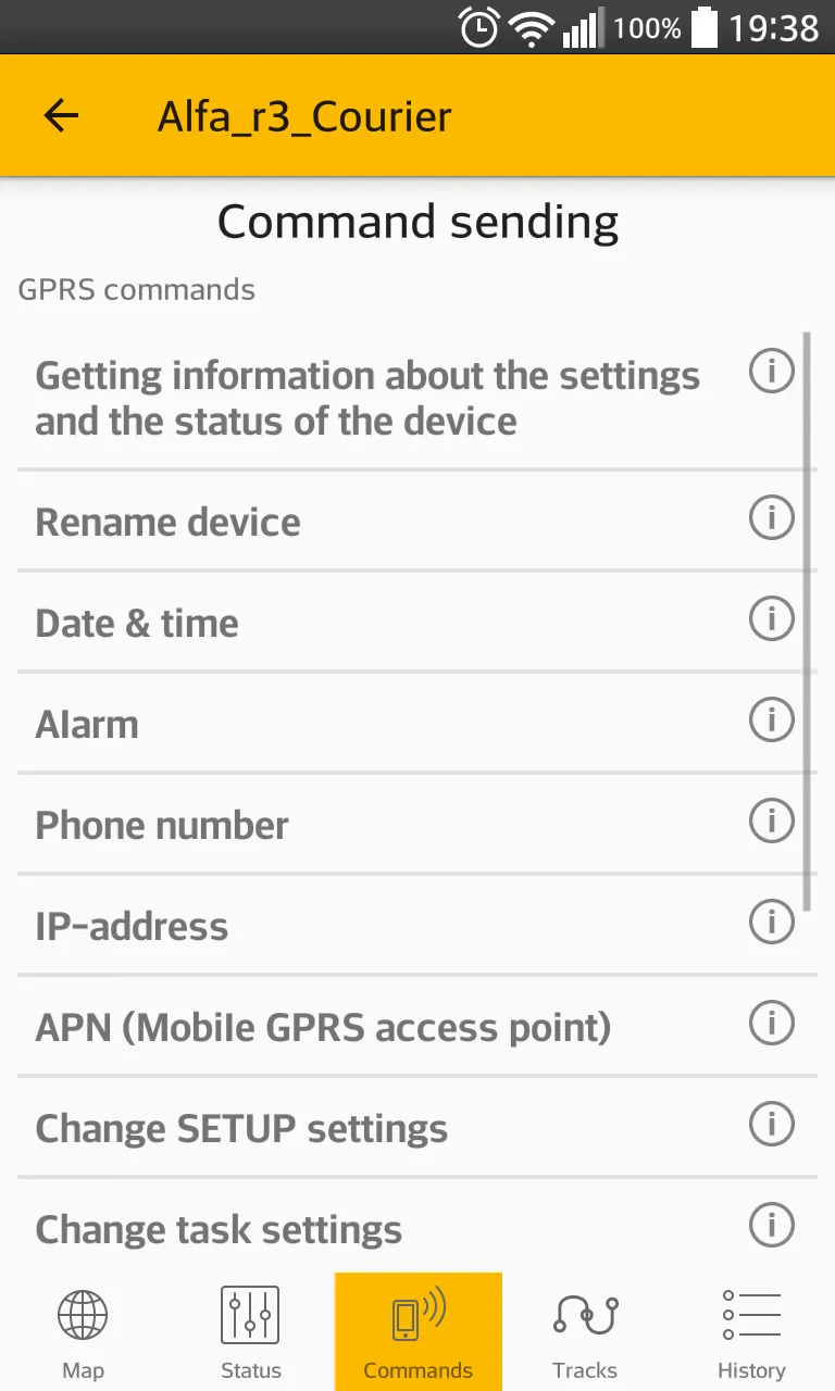 GPS-IOT Mobile | Indus Appstore | Screenshot