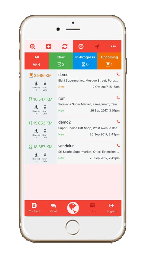 SmartTrack -Field Service Mgmt | Indus Appstore | Screenshot