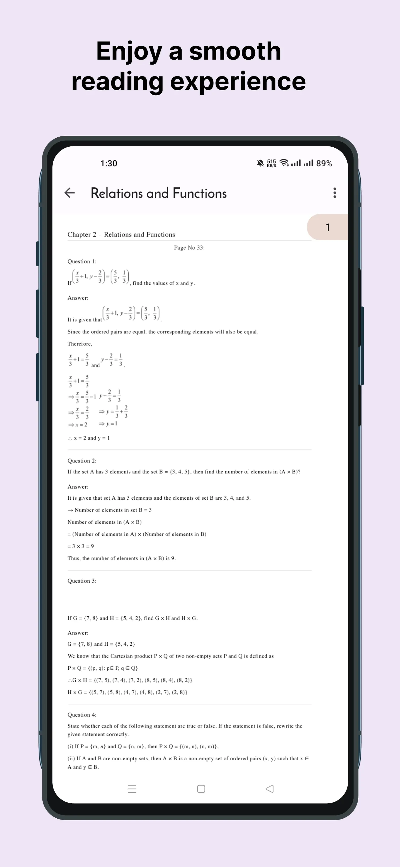 Class 11 NCERT Solutions | Indus Appstore | Screenshot