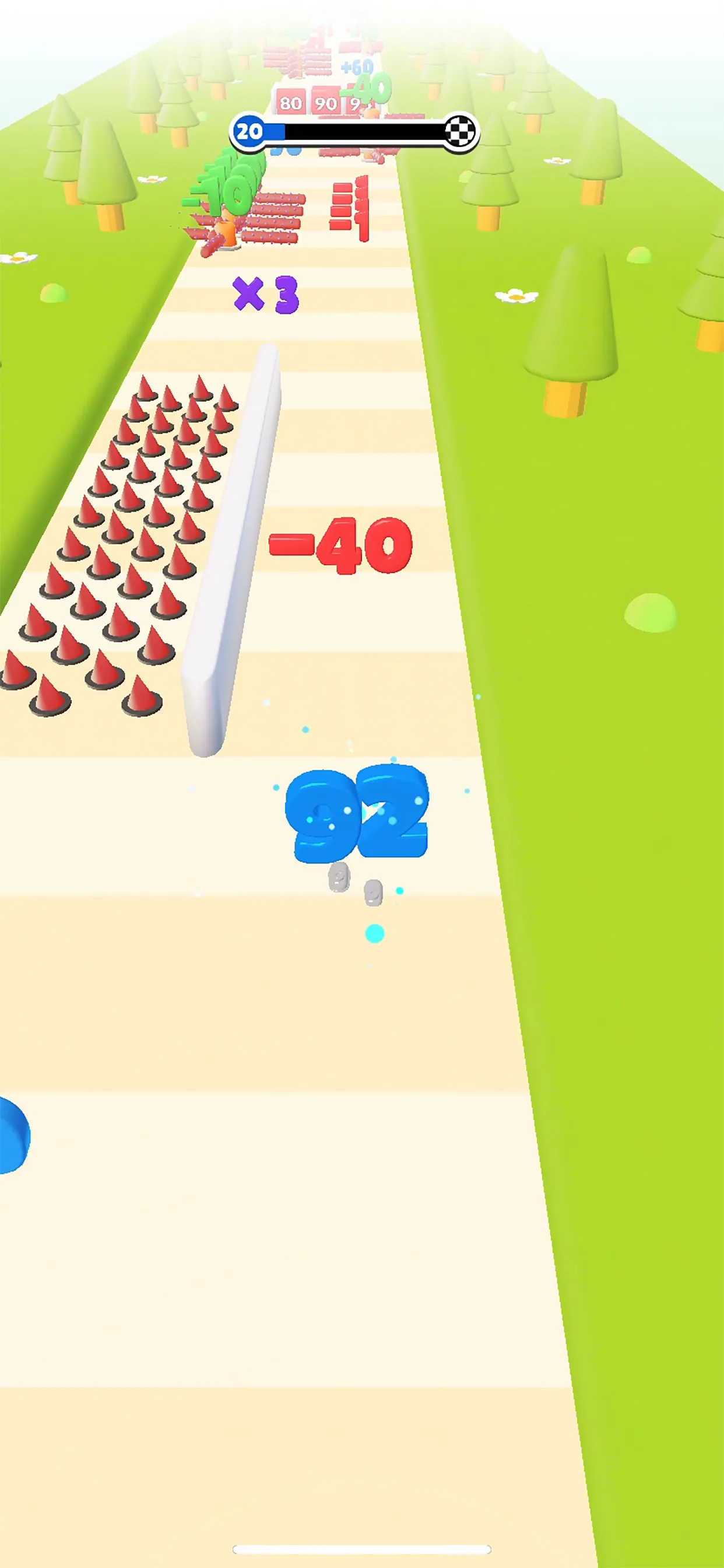 Number Run 3D | Indus Appstore | Screenshot