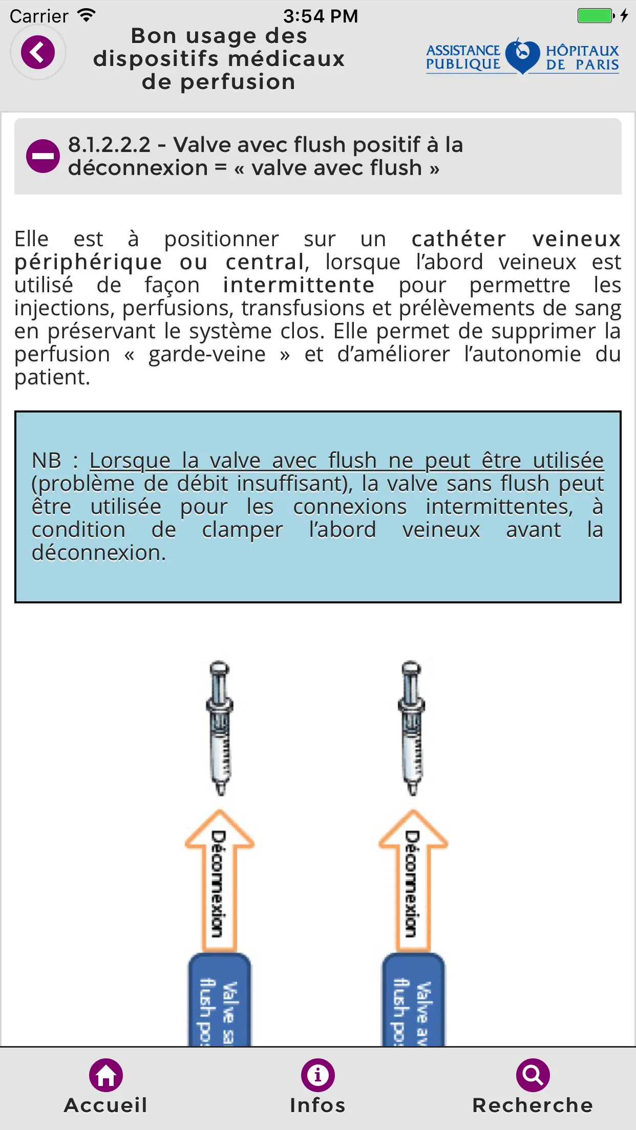 Reco Perfusion AP-HP | Indus Appstore | Screenshot