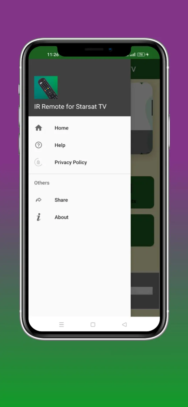 Remote for StarSat receiver | Indus Appstore | Screenshot