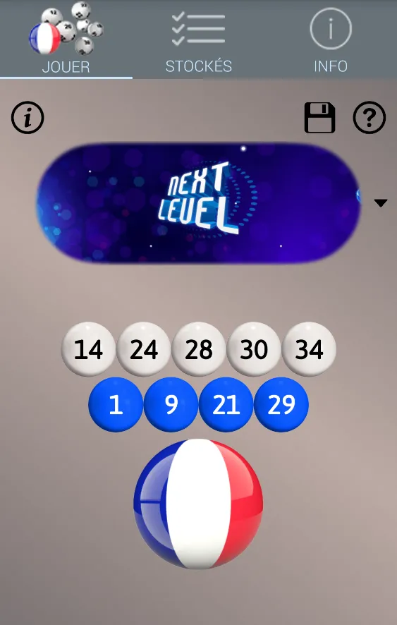 Loto France: Algorithme | Indus Appstore | Screenshot