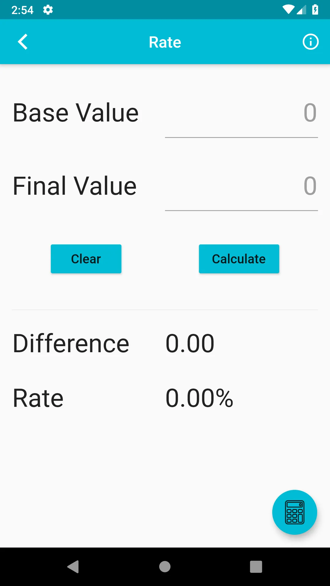 Percentculator | Indus Appstore | Screenshot