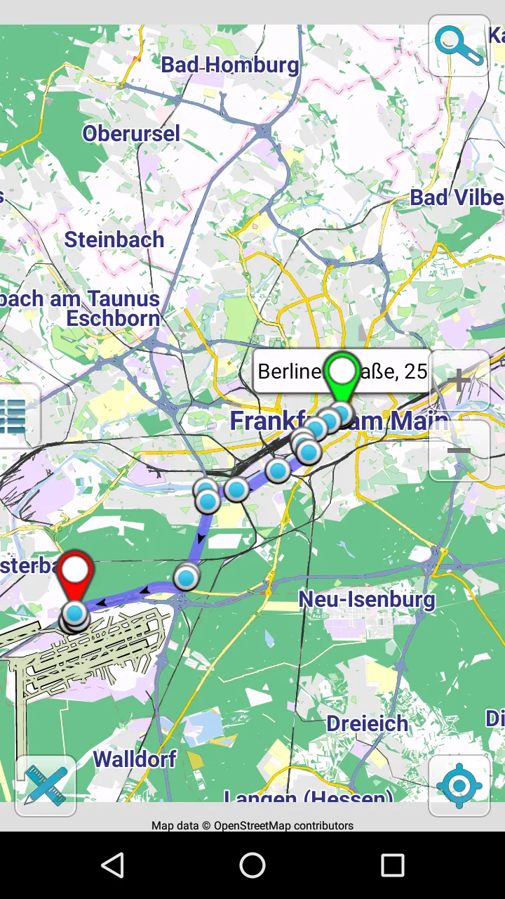 Map of Frankfurt am Main | Indus Appstore | Screenshot