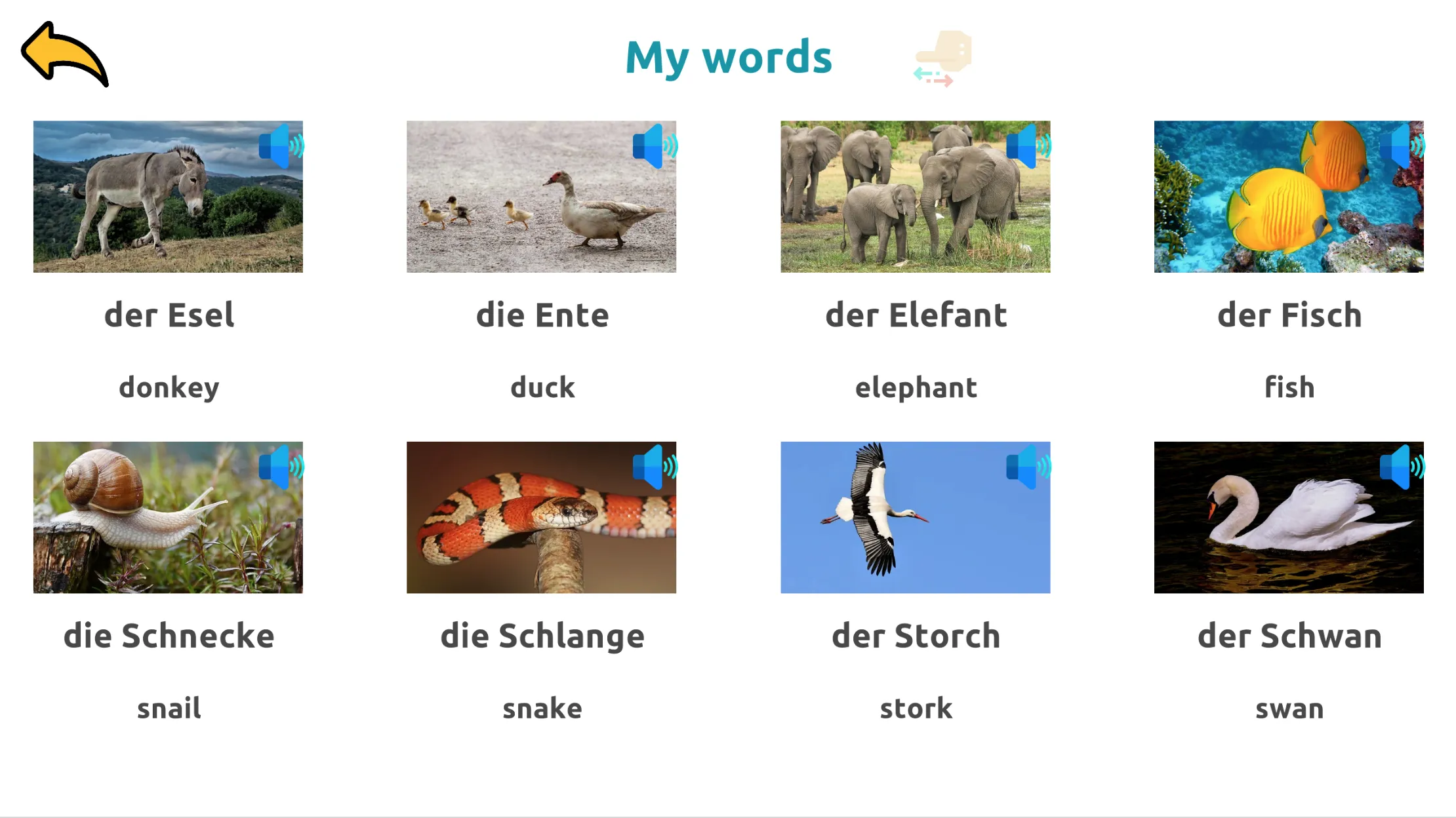 Learn Animals in German | Indus Appstore | Screenshot