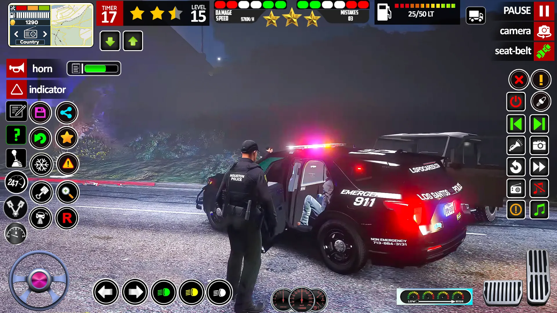 Drive Police Parking Car Games | Indus Appstore | Screenshot