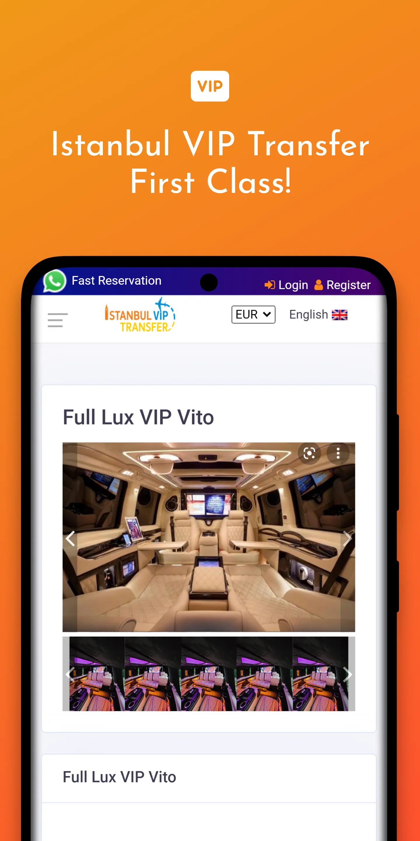 Istanbul VIP Transfer | Indus Appstore | Screenshot