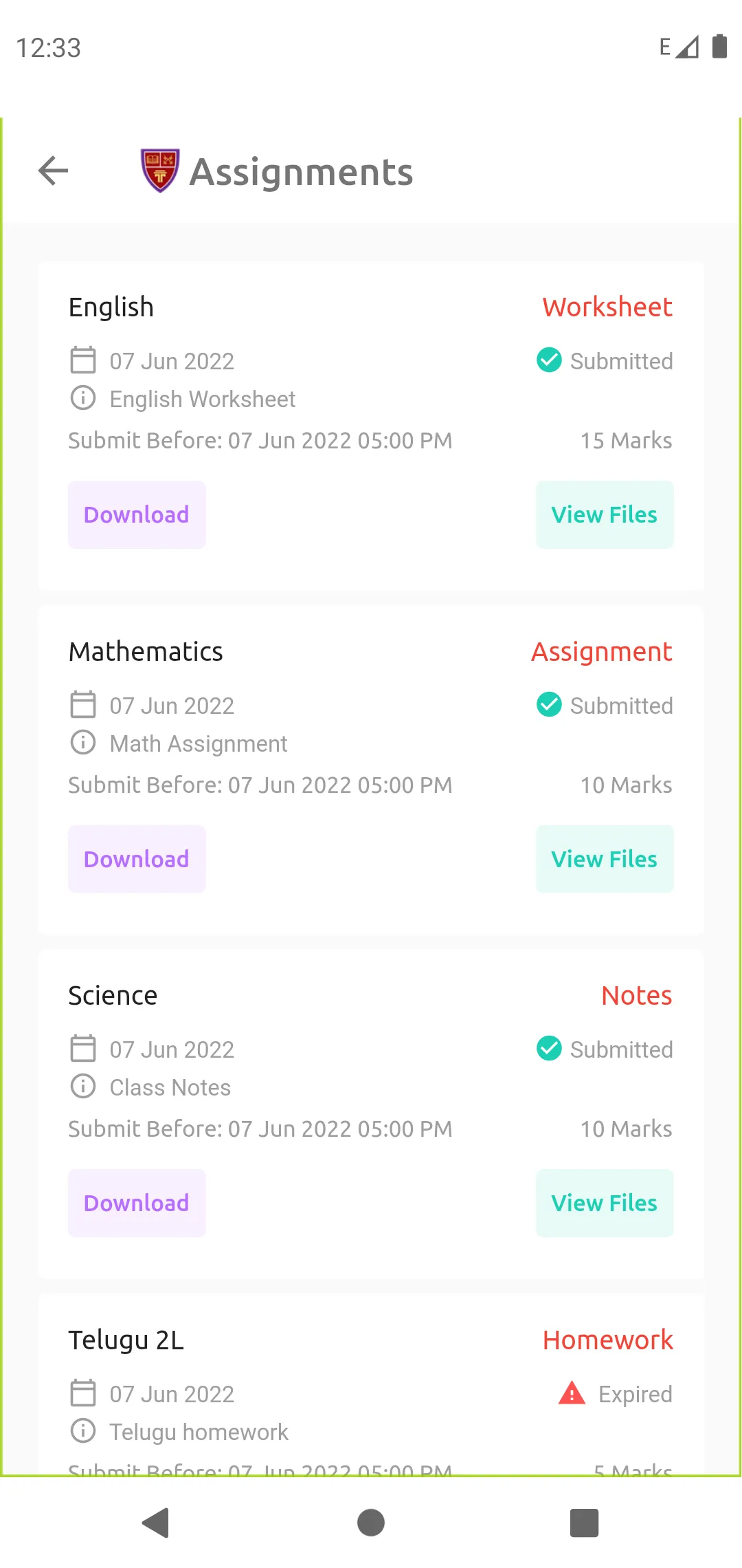 Reqelford International School | Indus Appstore | Screenshot