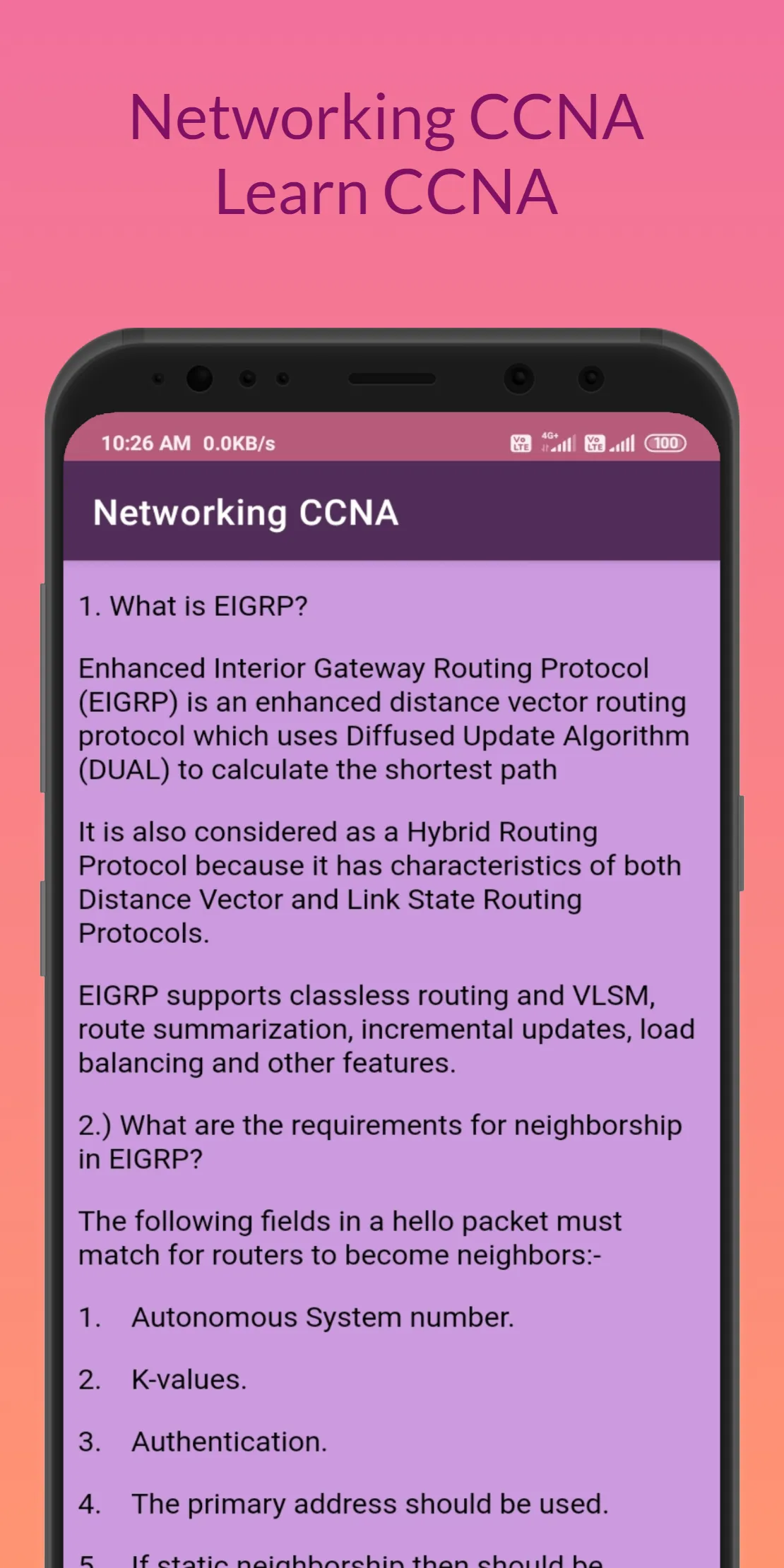 Networking CCNA | Indus Appstore | Screenshot