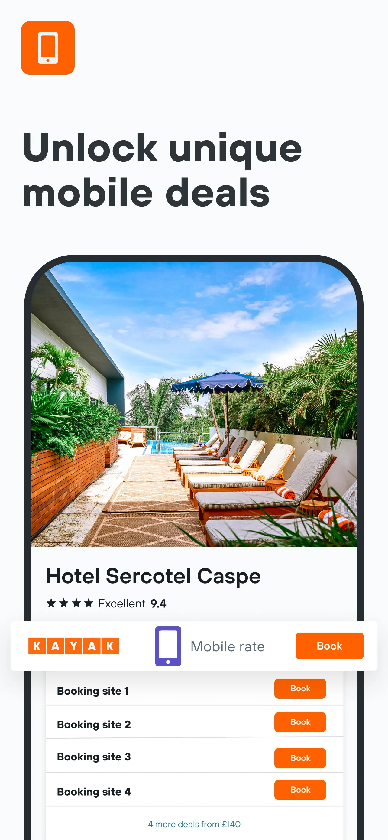 KAYAK: Flights, Hotels & Cars | Indus Appstore | Screenshot
