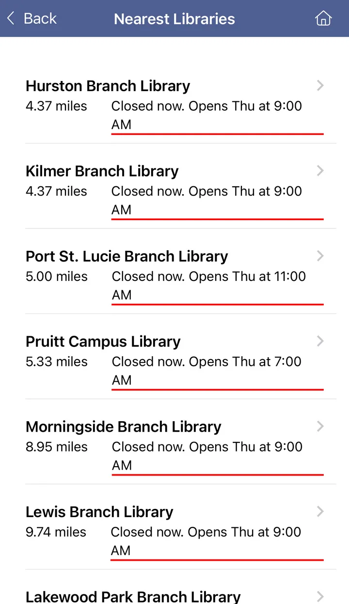 St. Lucie County Library | Indus Appstore | Screenshot