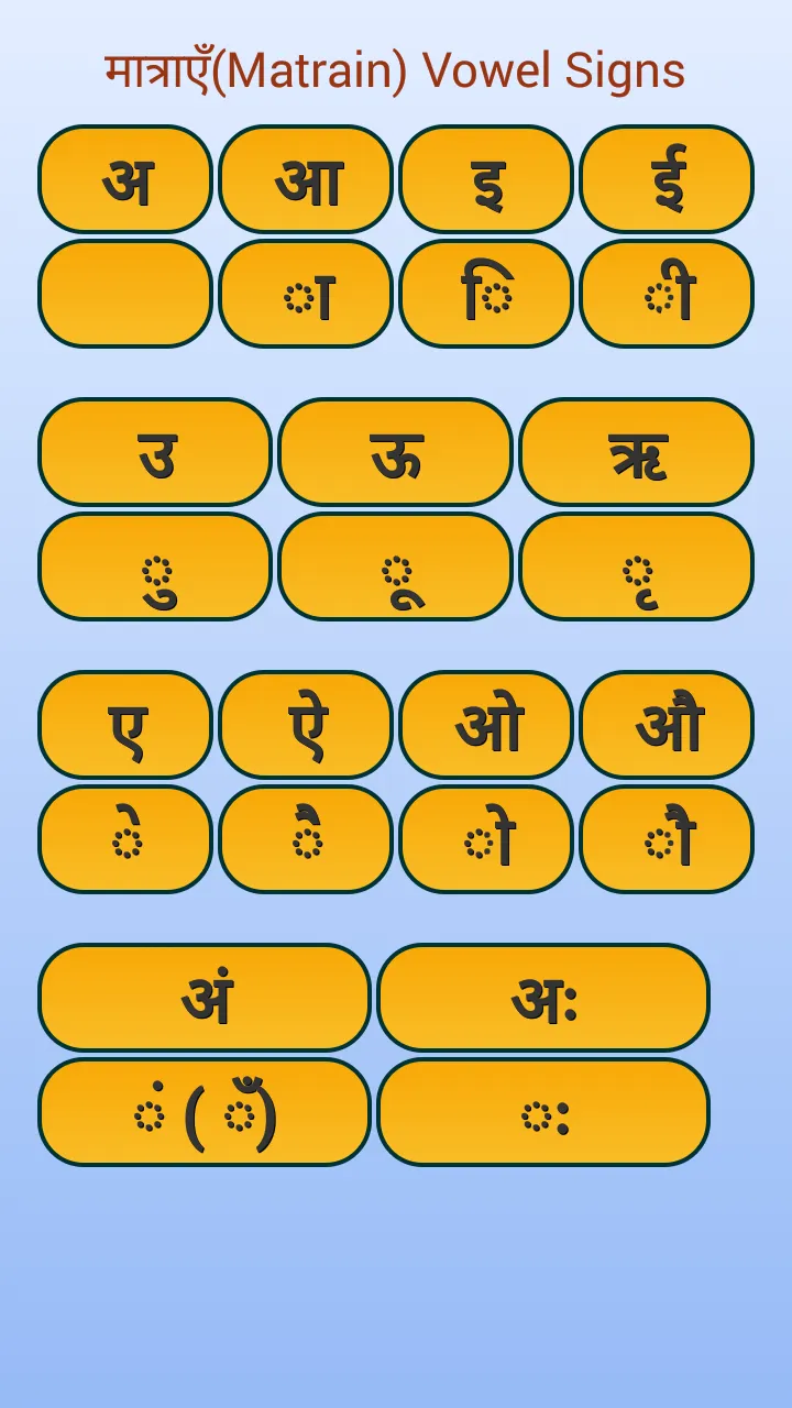 Hindi Matra and writing | Indus Appstore | Screenshot