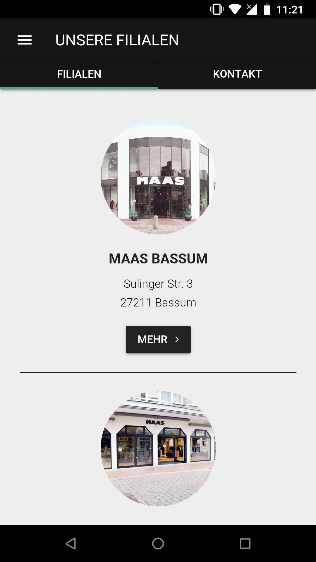 Modehaus Maas in Bassum, Syke  | Indus Appstore | Screenshot