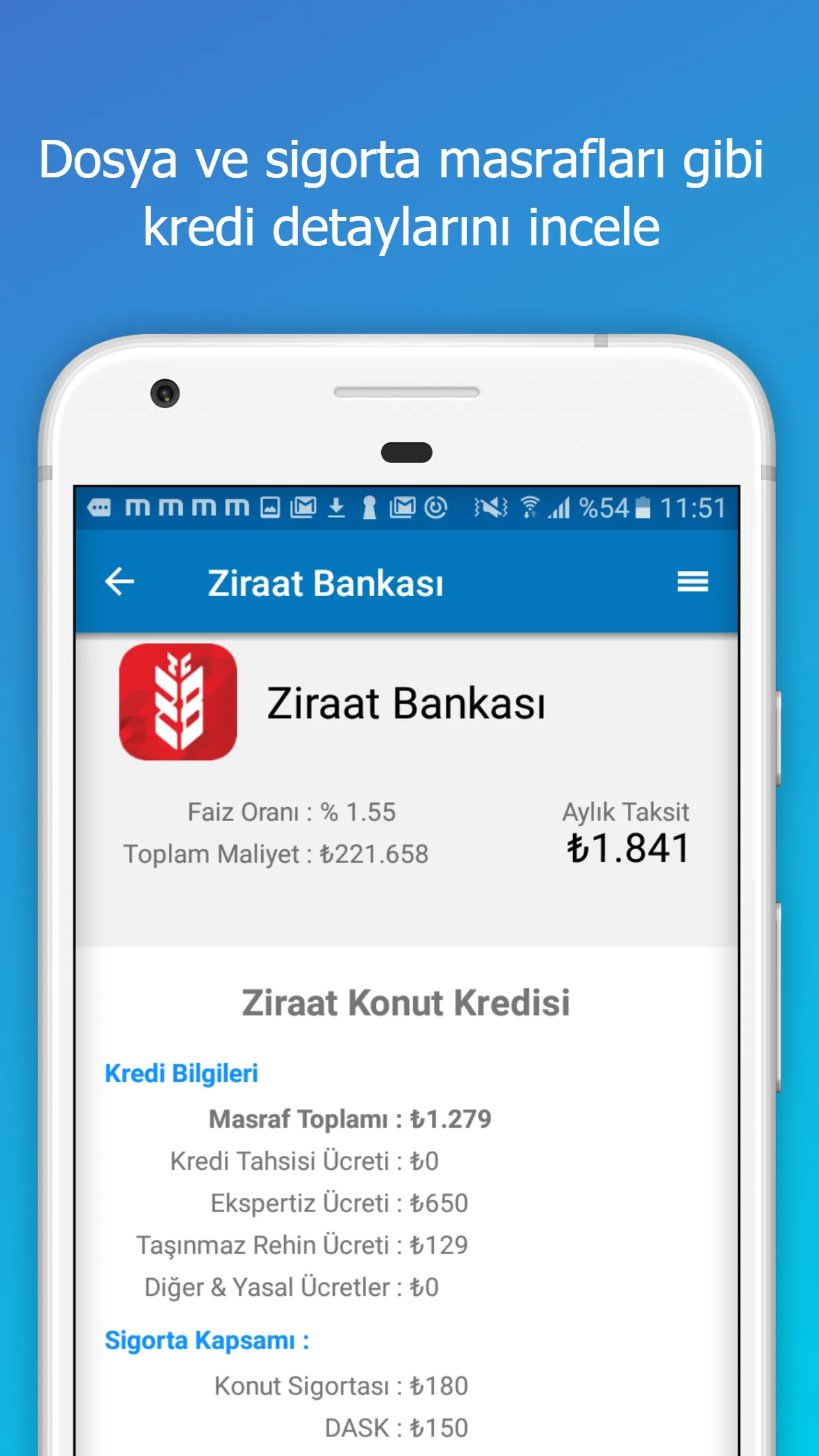 Hesapkurdu - Kredi ve Sigorta | Indus Appstore | Screenshot