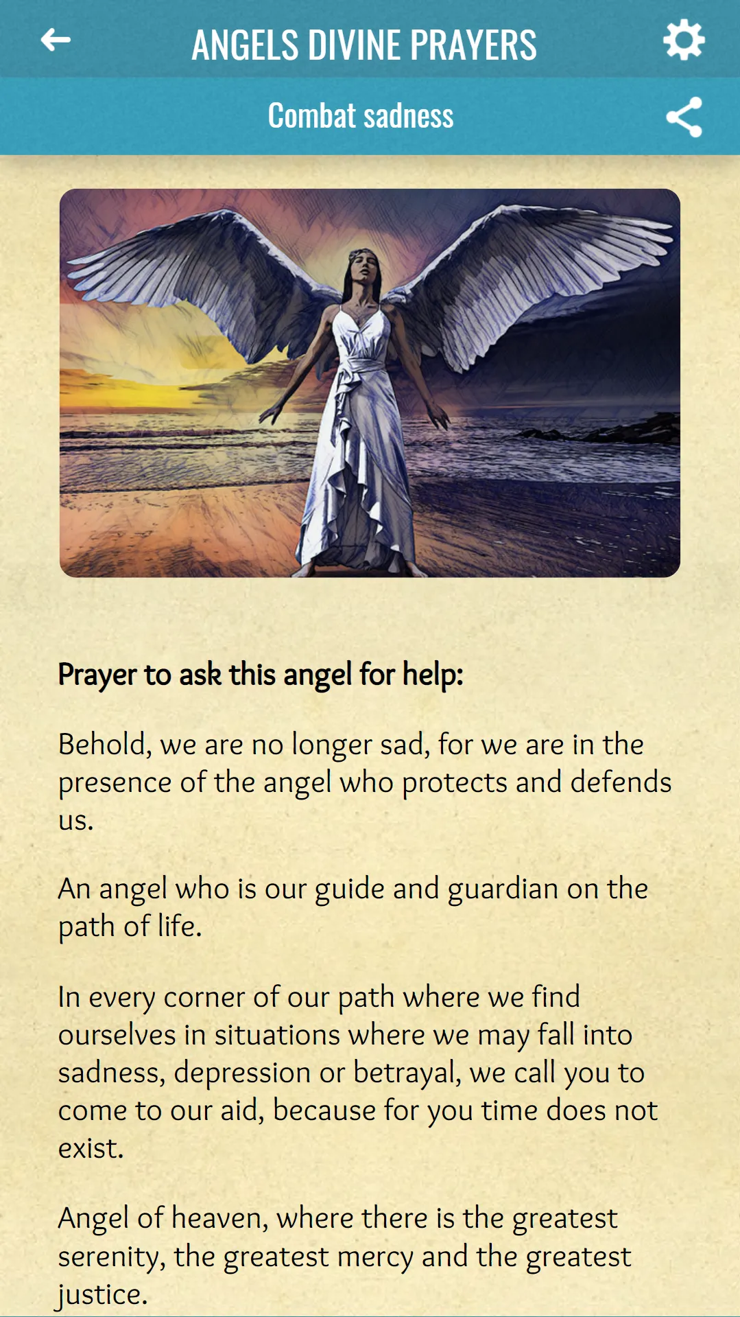 Angels Divine Prayers | Indus Appstore | Screenshot