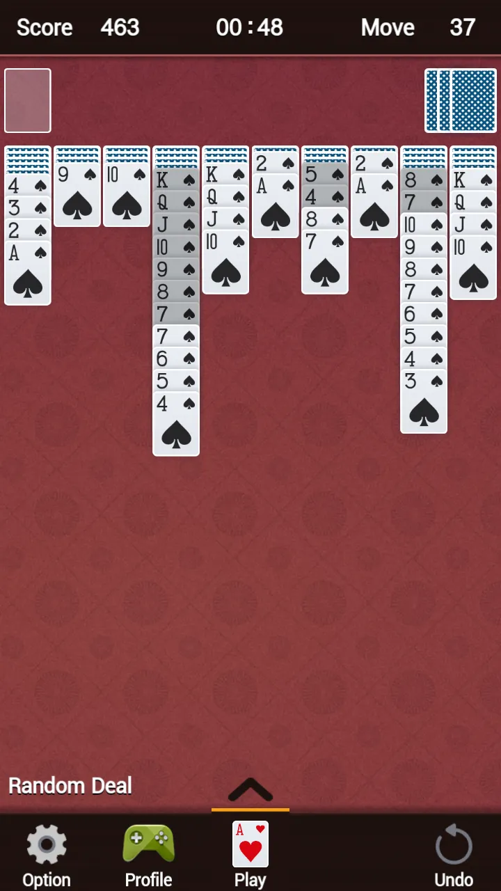 Spider Solitaire | Indus Appstore | Screenshot