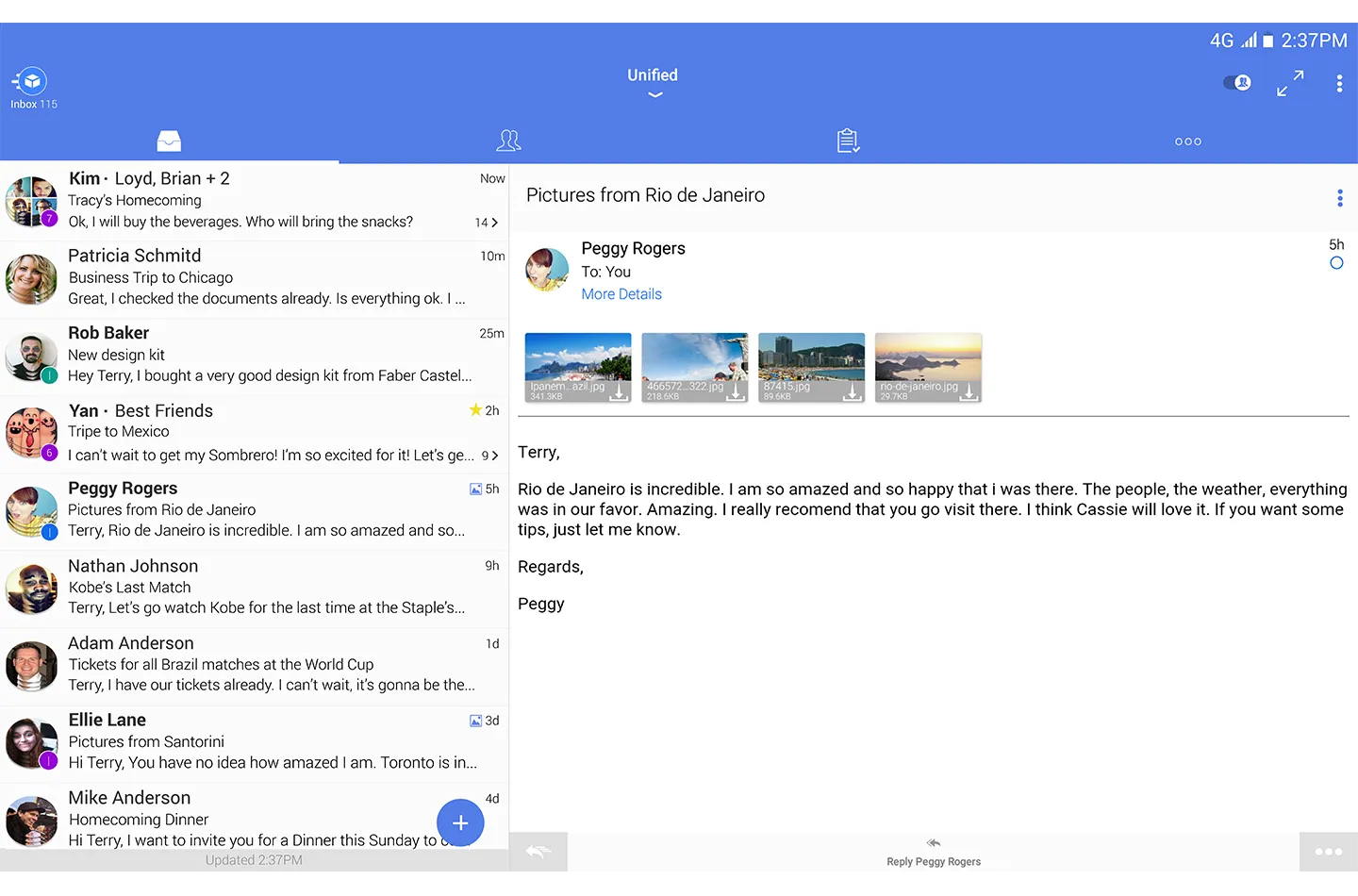 TypeApp mail - email app | Indus Appstore | Screenshot