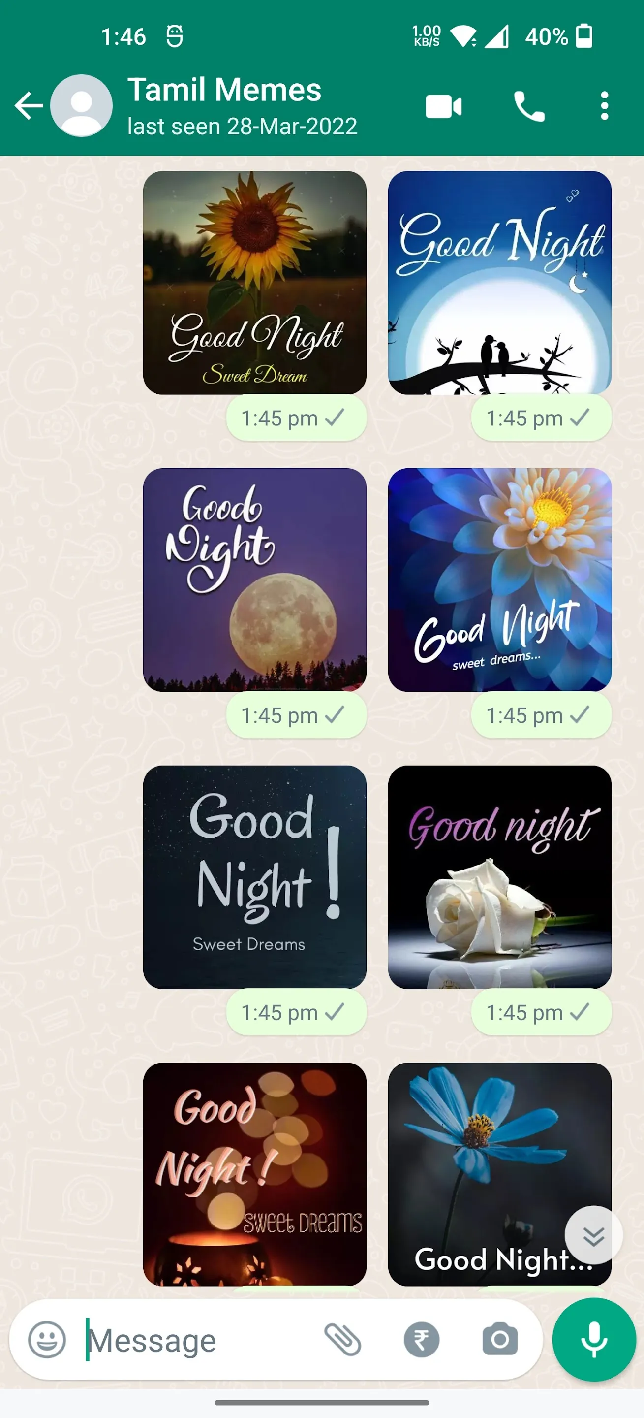 Good Night Stickers | Indus Appstore | Screenshot