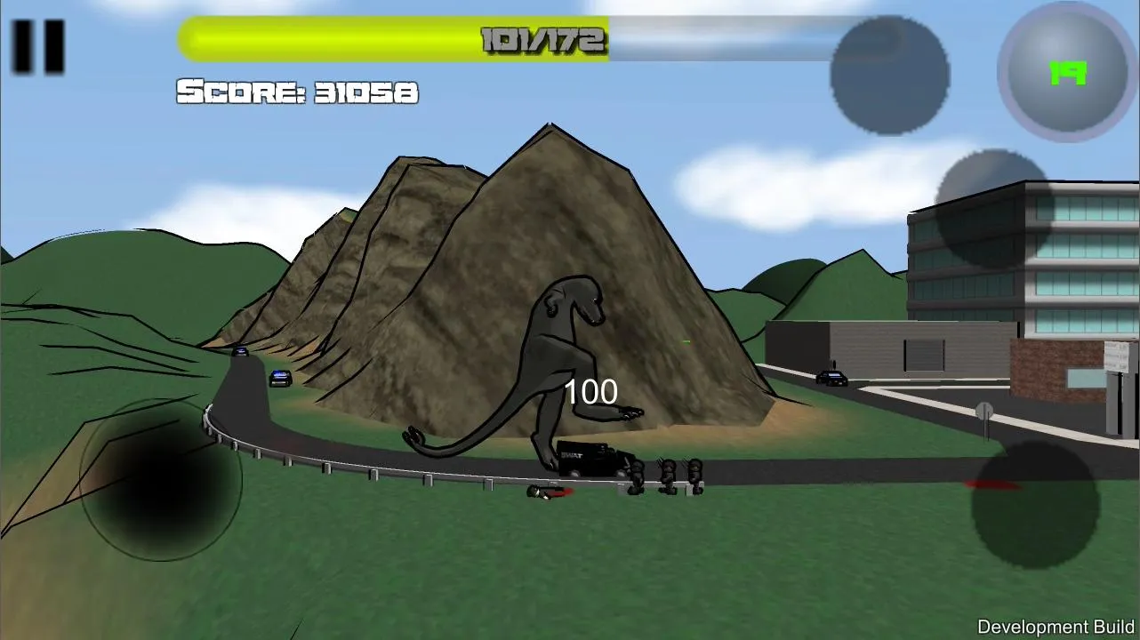 Attack of Giant Mutant Lizard | Indus Appstore | Screenshot