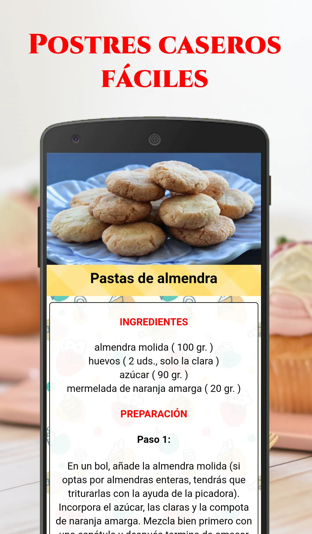 Postres Caseros Fáciles | Indus Appstore | Screenshot